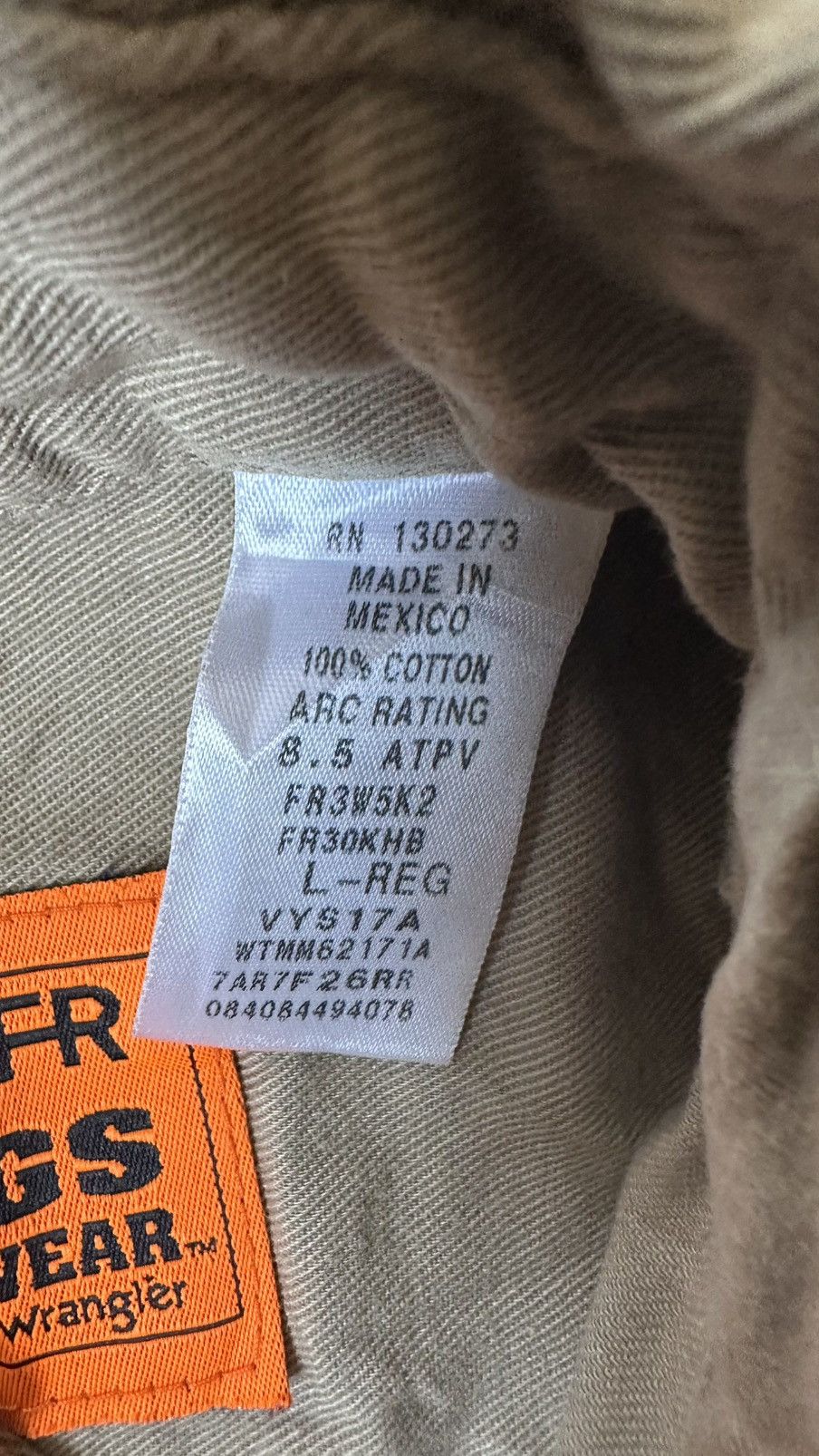 Wrangler WRANGLER FR RIGGS WORKWEAR TOP Size US XXL / EU 58 / 5 - 8 Thumbnail
