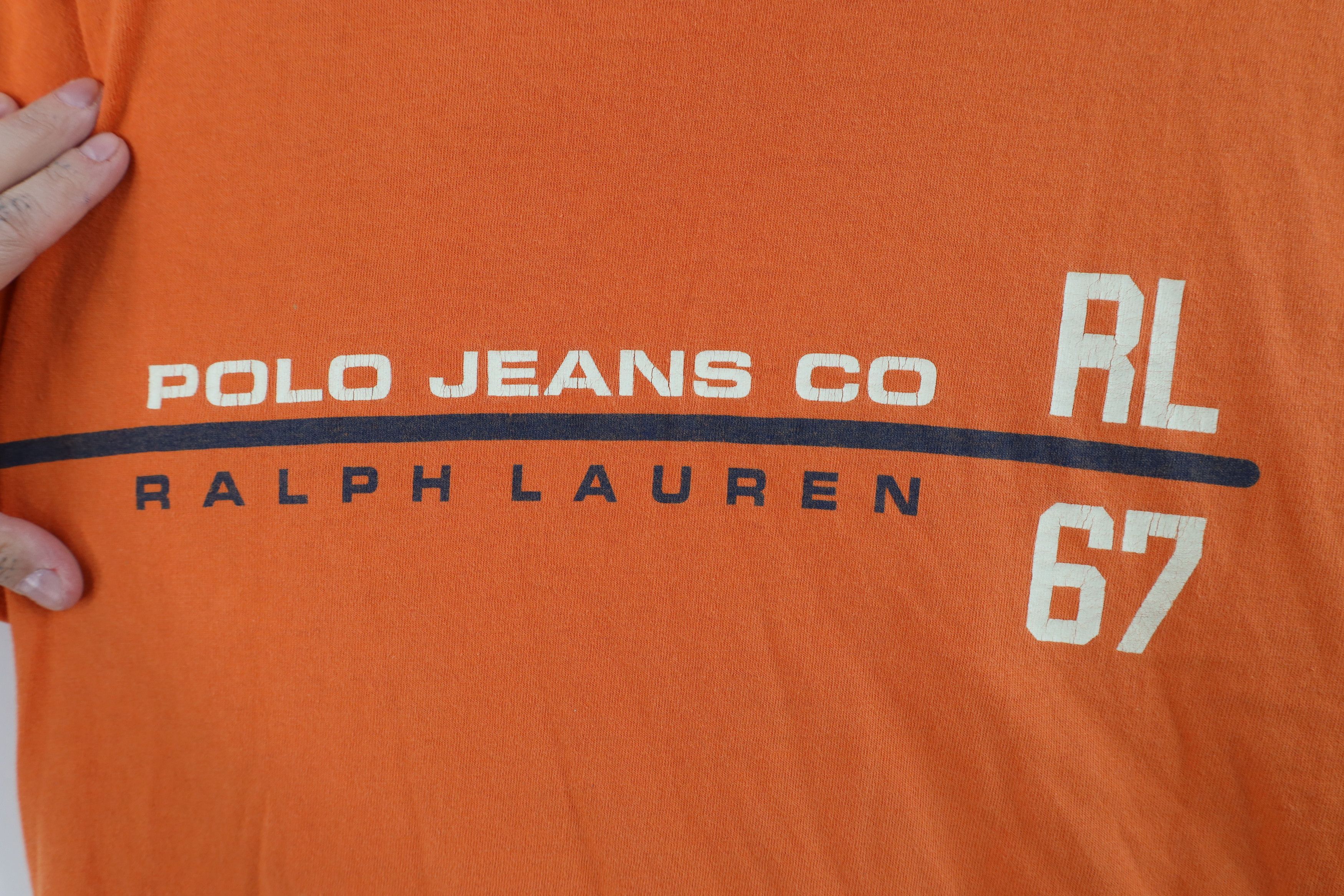 Ralph Lauren Vintage 90s Ralph Lauren Spell Out Short Sleeve T-Shirt Size US M / EU 48-50 / 2 - 4 Thumbnail