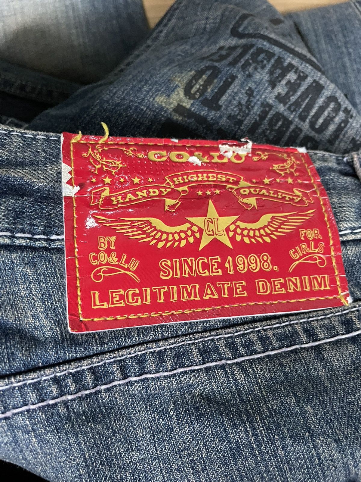 If Six Was Nine × Japanese Brand Japan Brand Co & Lu Jeans Size US 31 - 17 Thumbnail