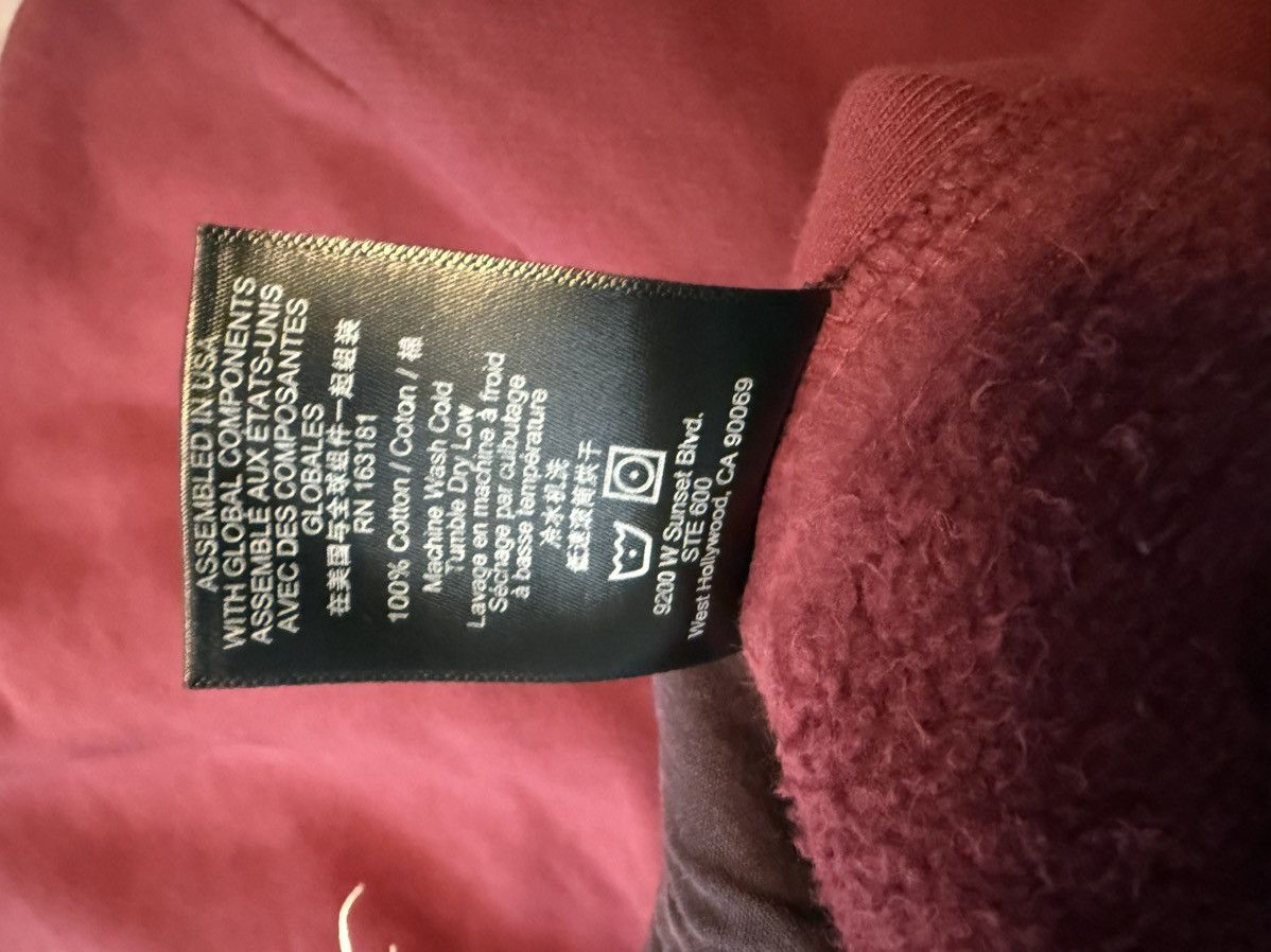 Rhude Rhude Crewneck Bordeaux Size US L / EU 52-54 / 3 - 10 Thumbnail