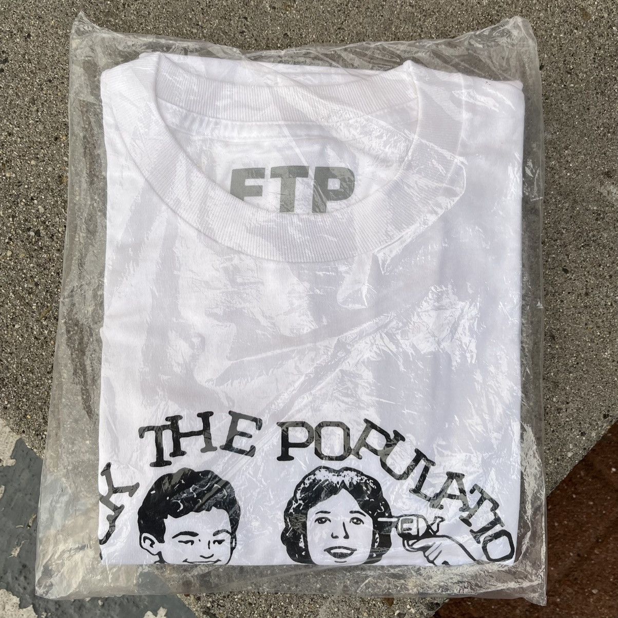 Fuck The Population 2016’ Fuck The Population Suicidal Thoughts Tee Sz L Size US L / EU 52-54 / 3 - 1 Thumbnail