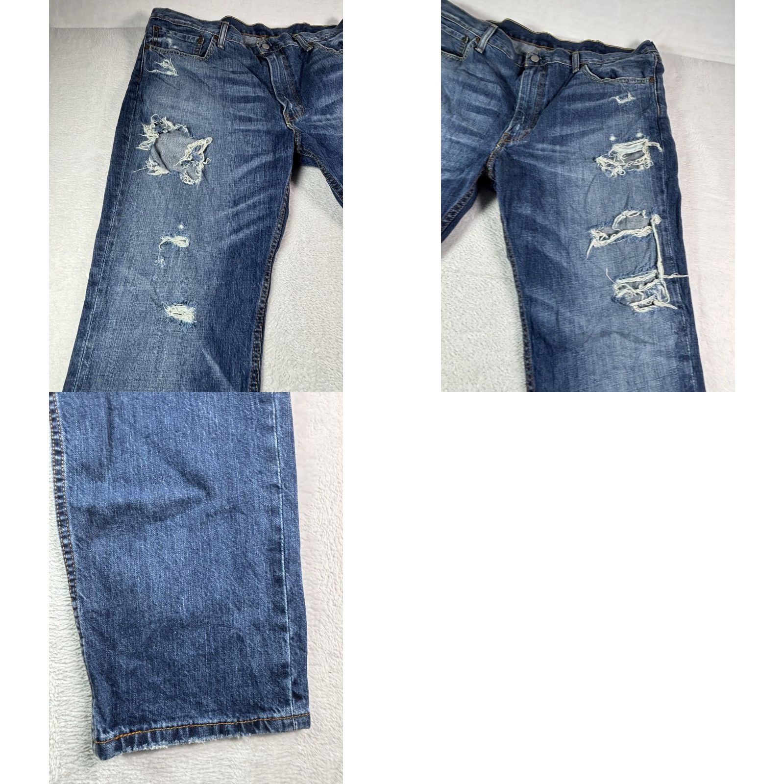 Levi's Levi's 511 Jeans Mens Regular Fit Straight 40x32 Blue Denim 5-Pocket Logo Vintage: No Size US 40 / EU 56 - 10 Thumbnail