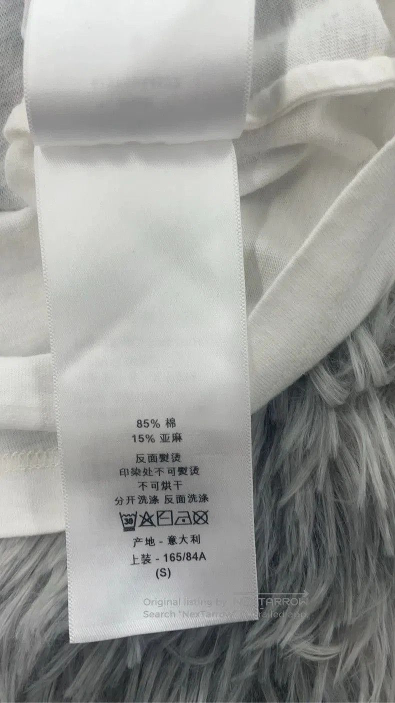 Dior Dior Butterfly Print White T. Size US S / EU 44-46 / 1 - 5 Thumbnail