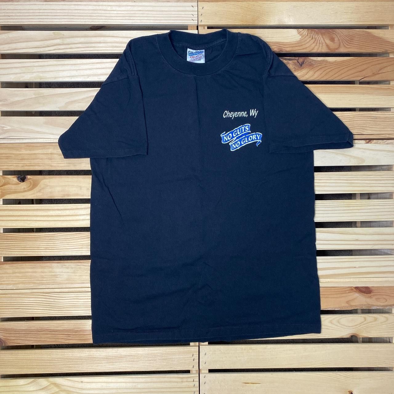 Gildan Vintage Cowboy Black Wrangler-Style Tee Size Medium Size US M / EU 48-50 / 2 - 2 Thumbnail