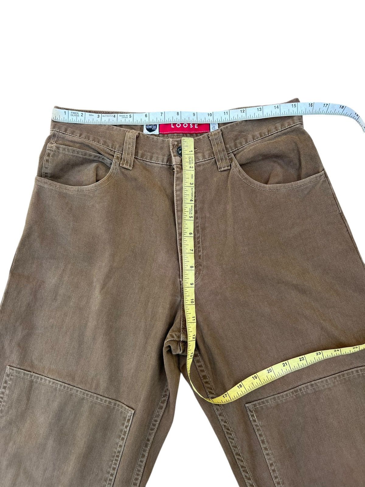 Levi's Vintage 1998 Levi’s Silvertab Double Knee Work Jeans Size US 30 / EU 46 - 2 Thumbnail