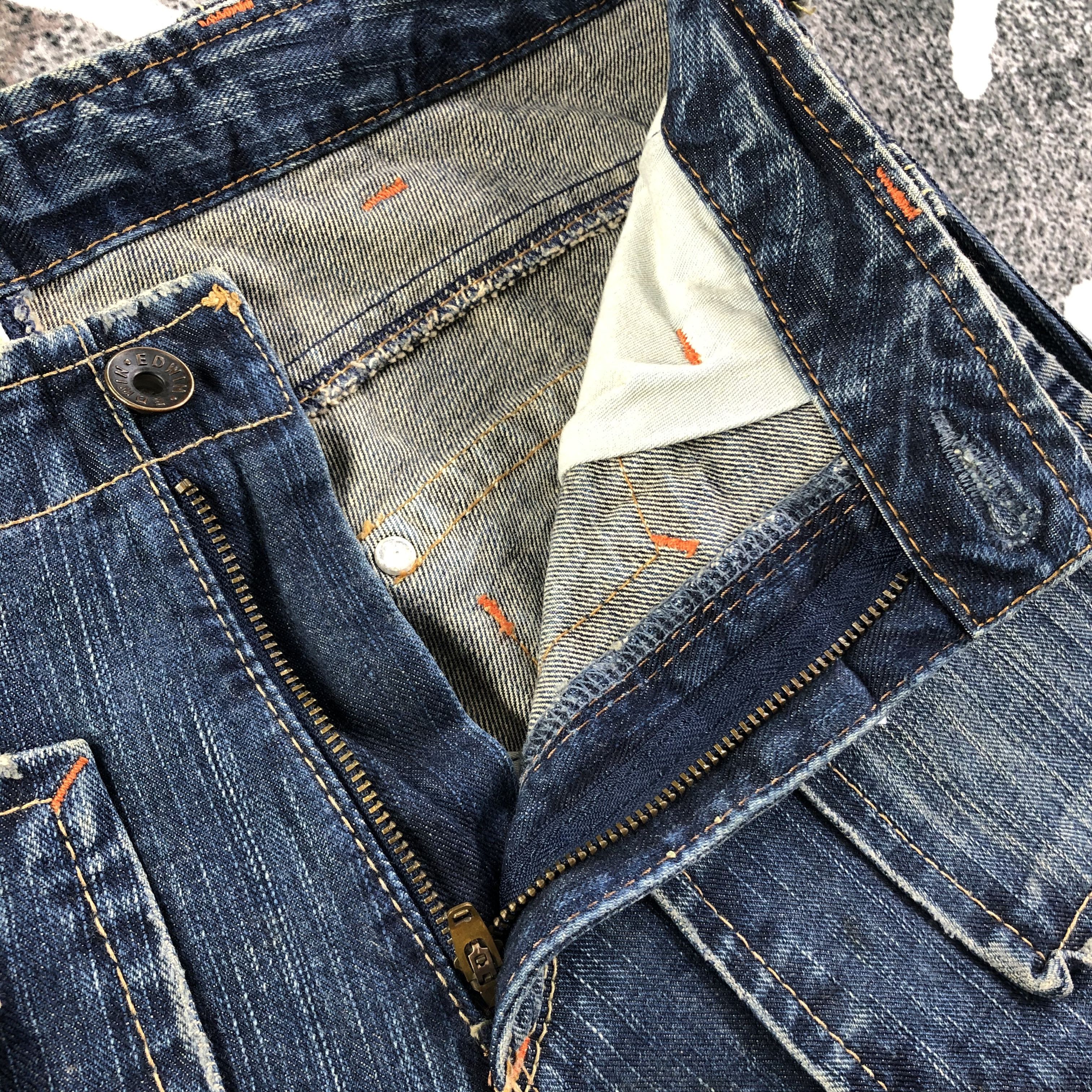 Edwin Edwin Jeans Multi Pocket Denim KJ1720 Size US 30 / EU 46 - 6 Thumbnail