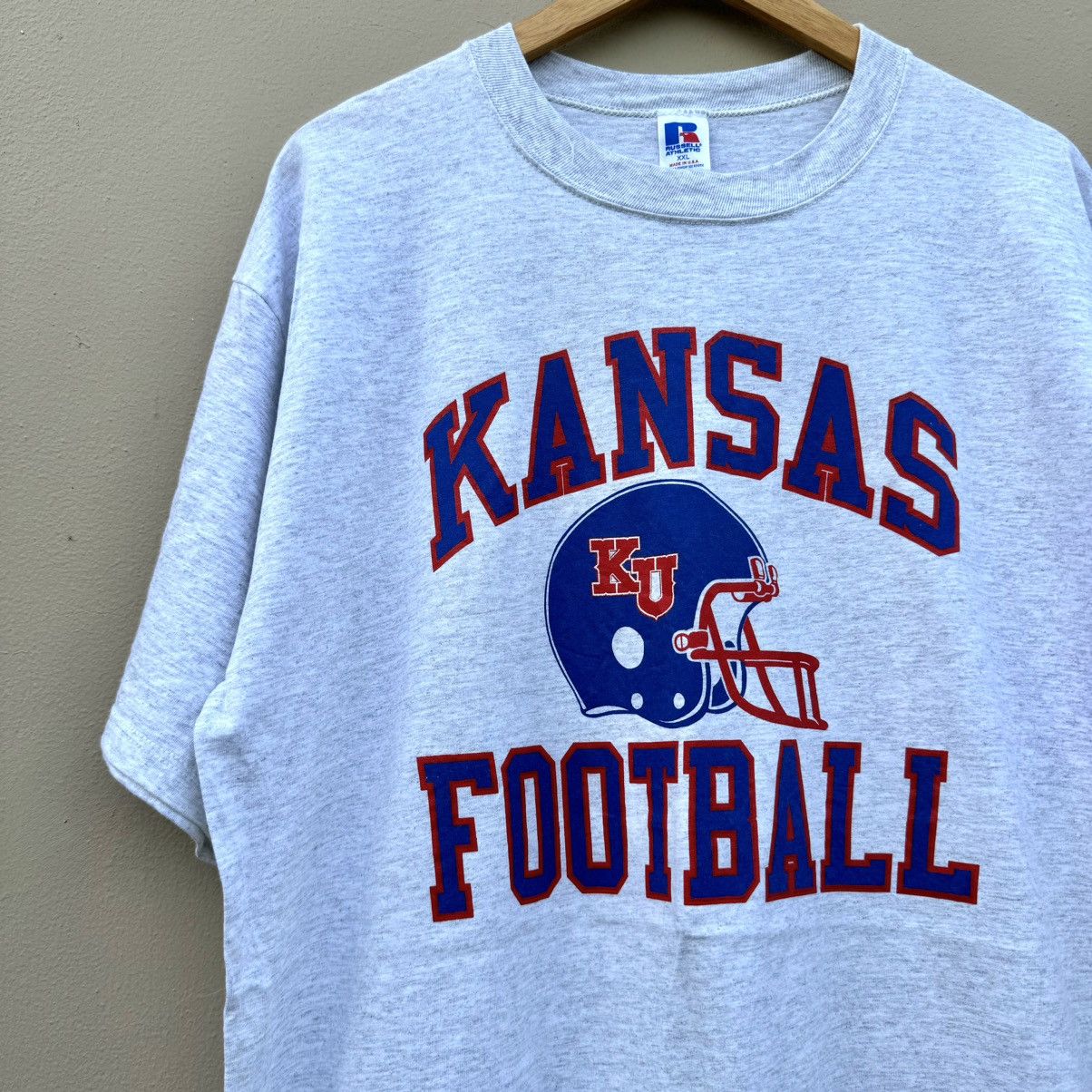 NFL × Vintage Vintage kansas football 90s tee Size US XXL / EU 58 / 5 - 2 Thumbnail