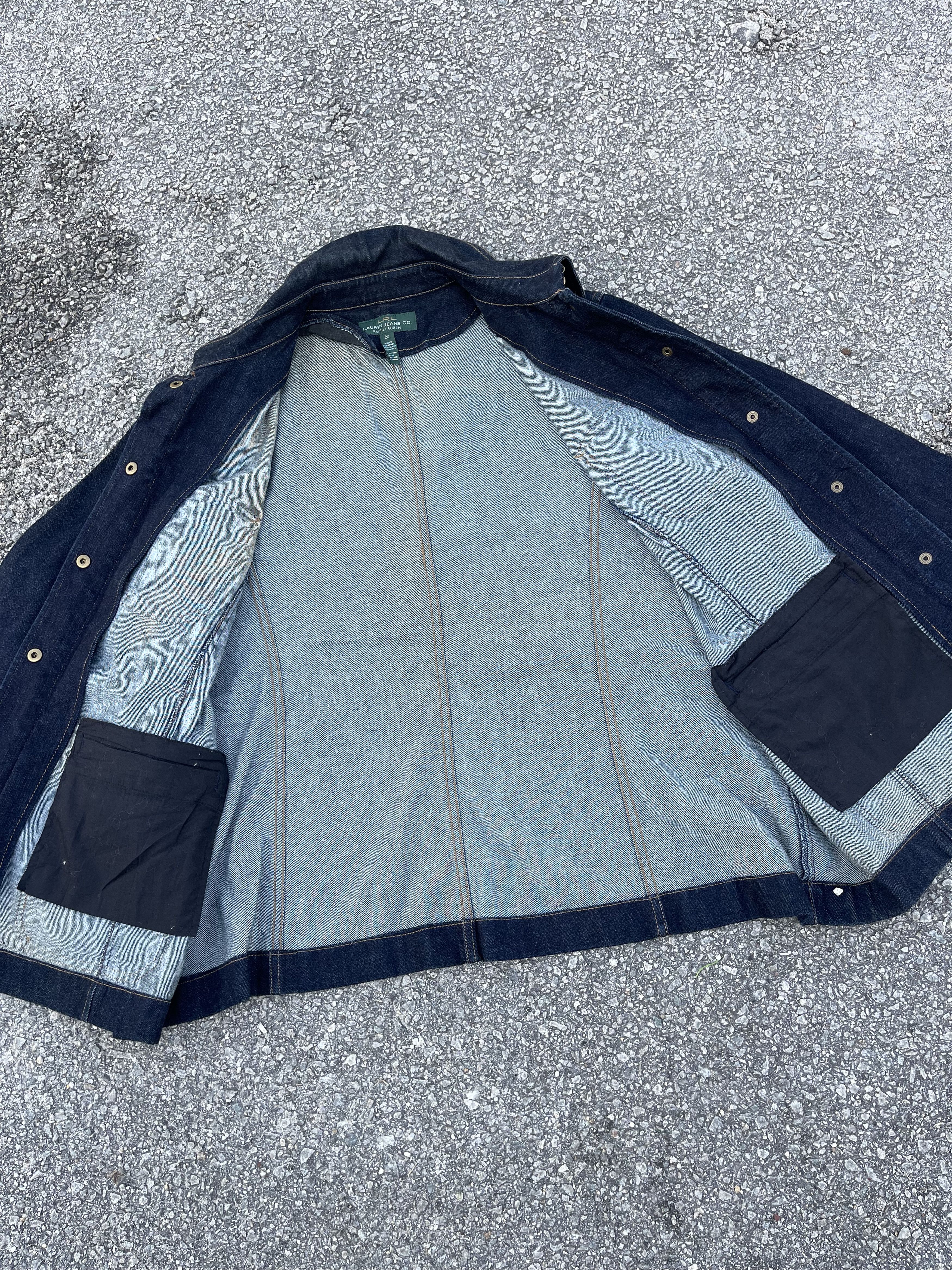 Ralph Lauren Vintage Ralph Lauren Denim Chore Jacket Size US XXL / EU 58 / 5 - 11 Thumbnail