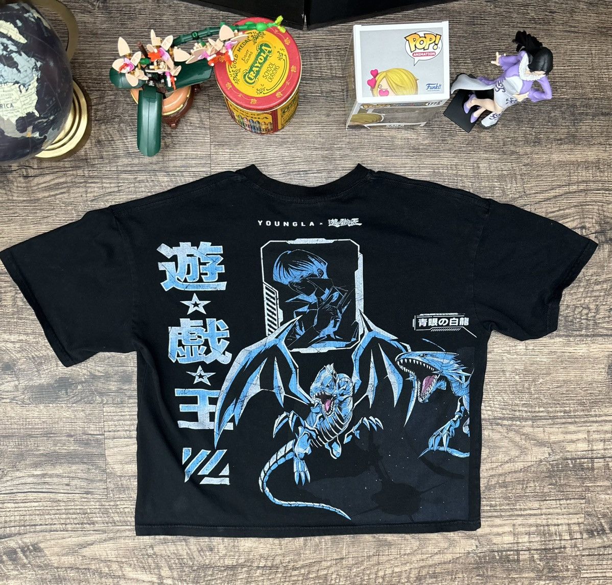 YoungLA YoungLA x Yugio Blue-Eyes White Dragon Graphic Tee Small Size US S / EU 44-46 / 1 - 5 Thumbnail