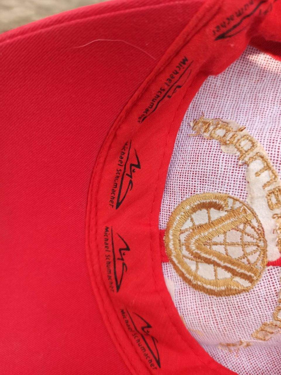 Vintage Ferrari Michael Schumacher vintage cap formula uno Size ONE SIZE - 5 Thumbnail