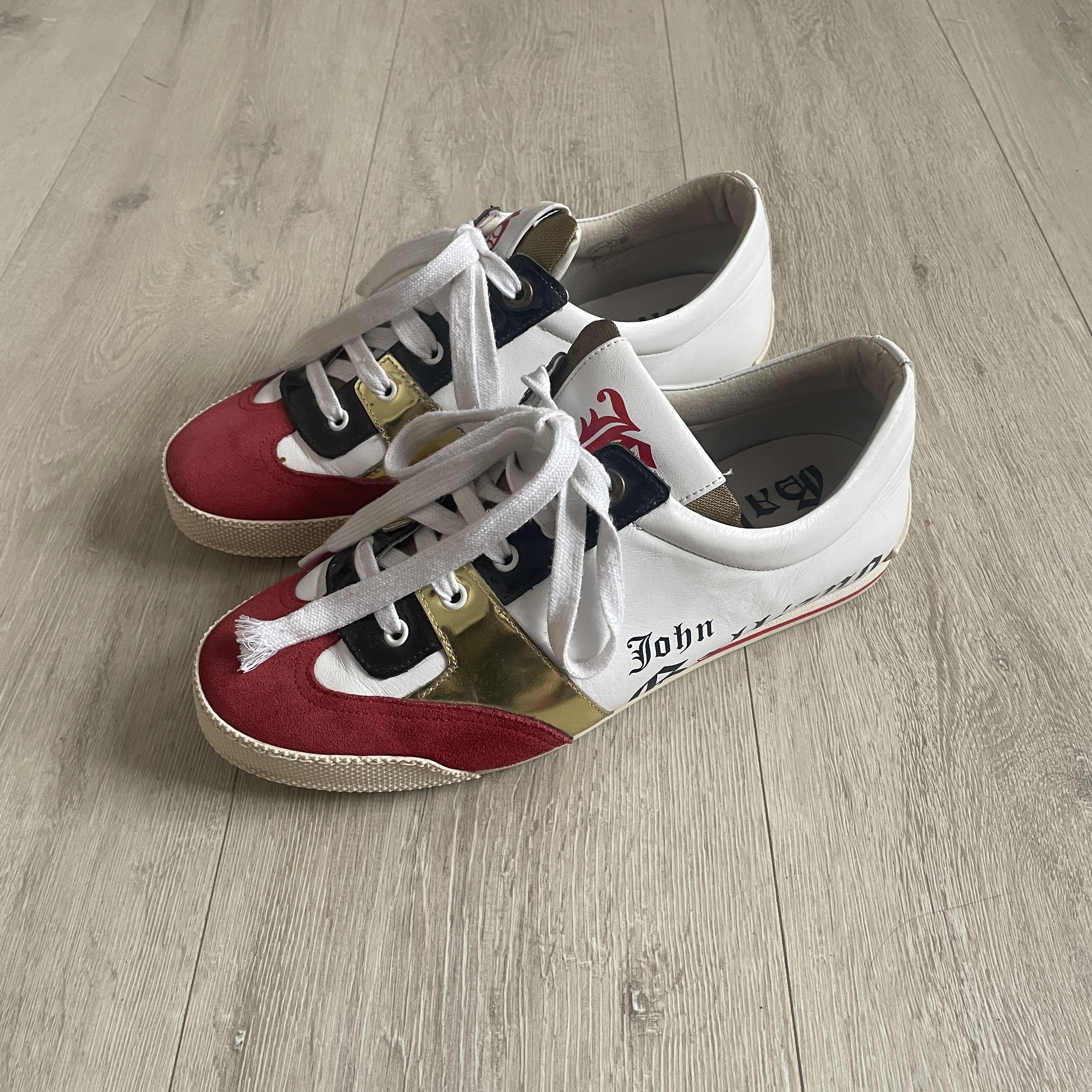 John Galliano John Galliano mainline leather sneakers Size US 10 / EU 43 - 4 Thumbnail