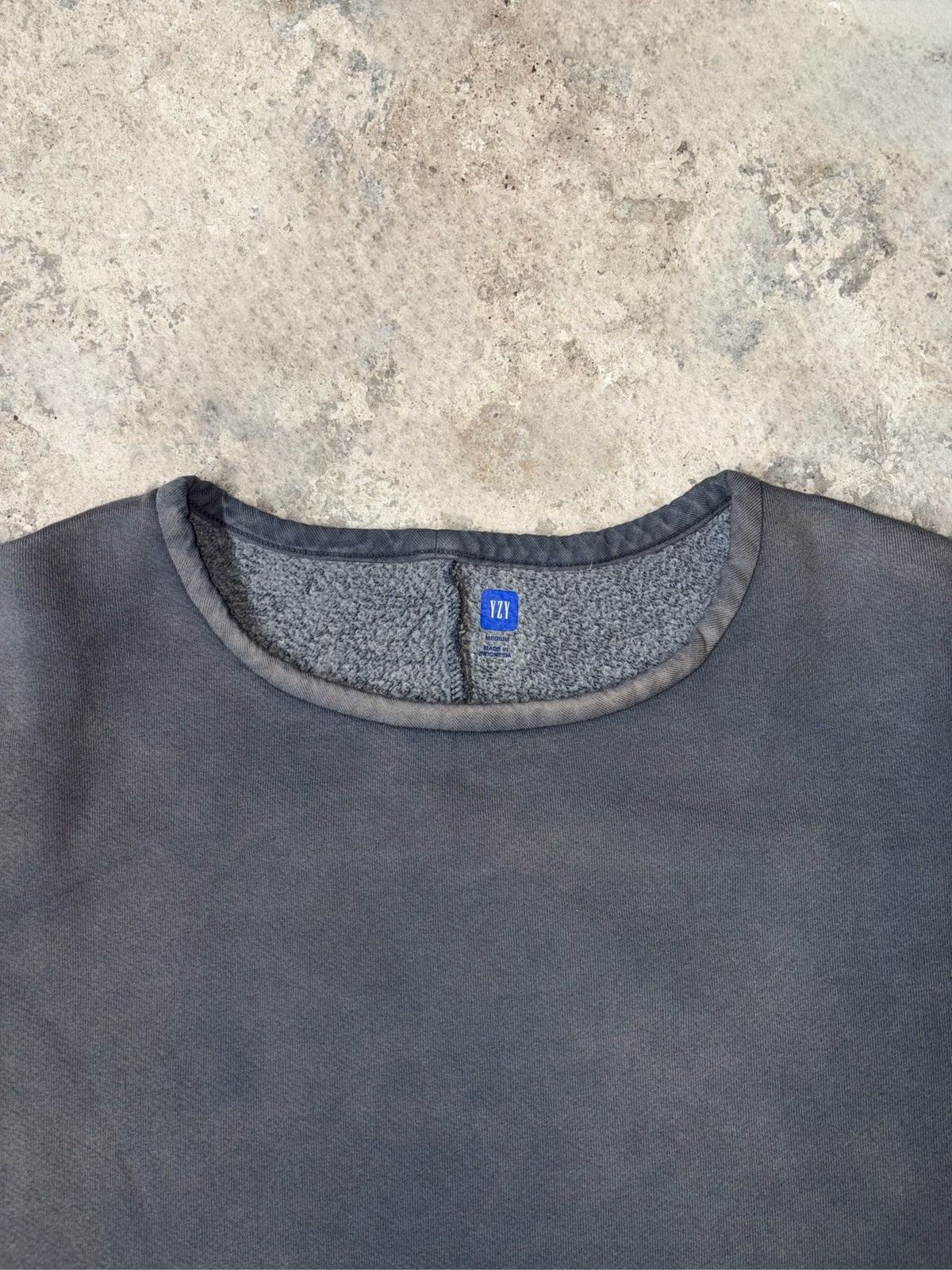 Gap × Yeezy 2022 Unreleased Yeezy GAP Fleece Gray Yoke Tee Size US L / EU 52-54 / 3 - 2 Thumbnail
