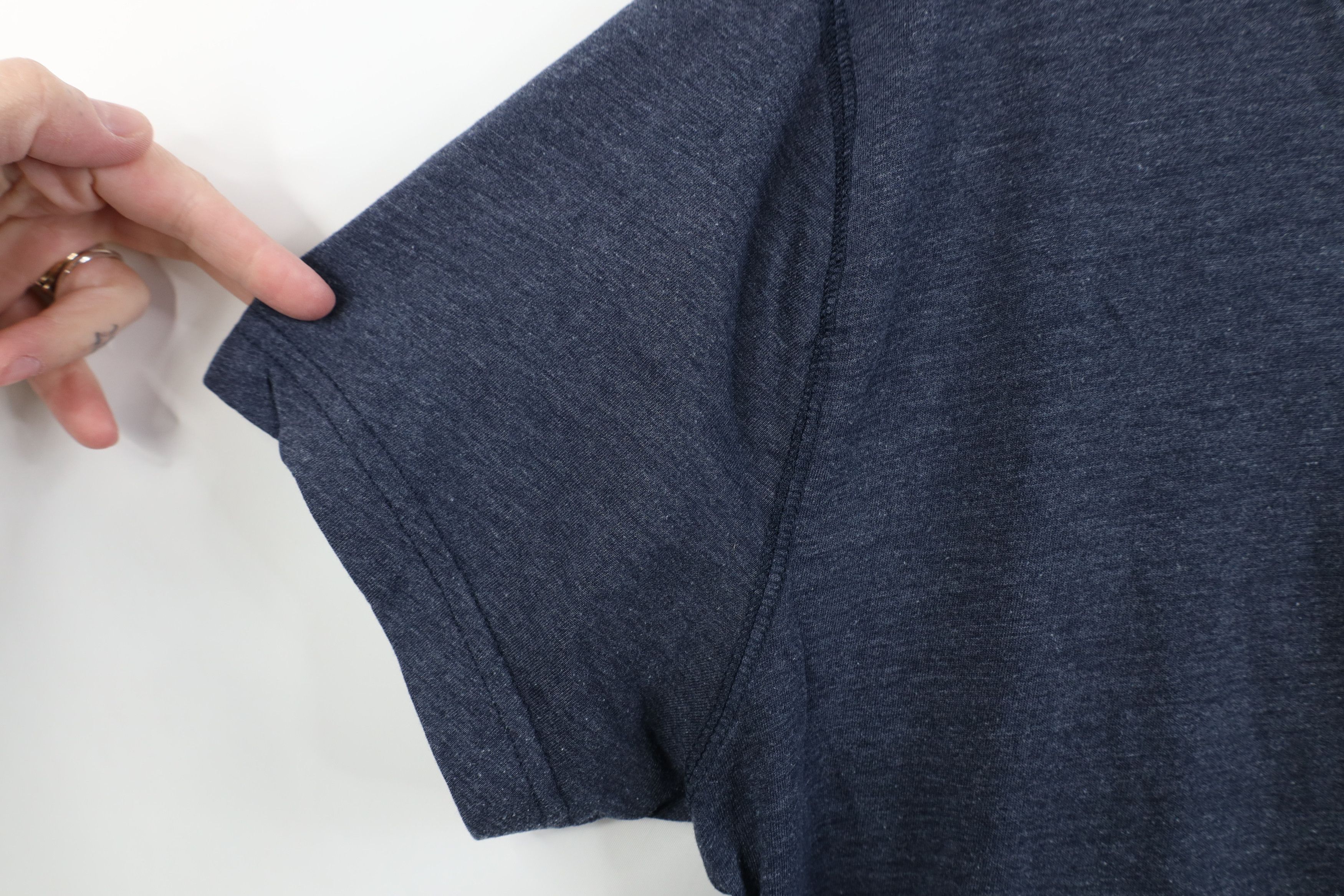 Abercrombie & Fitch Vintage 90s Y2K Abercrombie & Fitch Knit Henley T-Shirt Blue Size US M / EU 48-50 / 2 - 8 Thumbnail