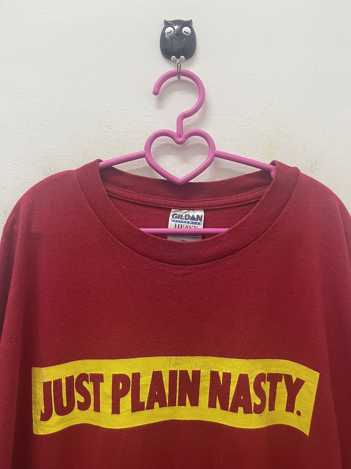 Vintage Rare Vintage JUST PLAIN NASTY Spell Out Hip Hop Rap Tee Size US XXL / EU 58 / 5 - 2 Thumbnail