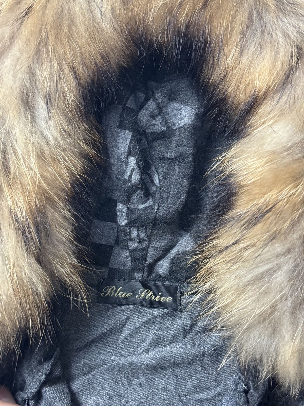 Beauty Beast × Hysteric Glamour × Japanese Brand Fur Hoodie Blue Trive Archive style Size M / US 6-8 / IT 42-44 - 8 Thumbnail
