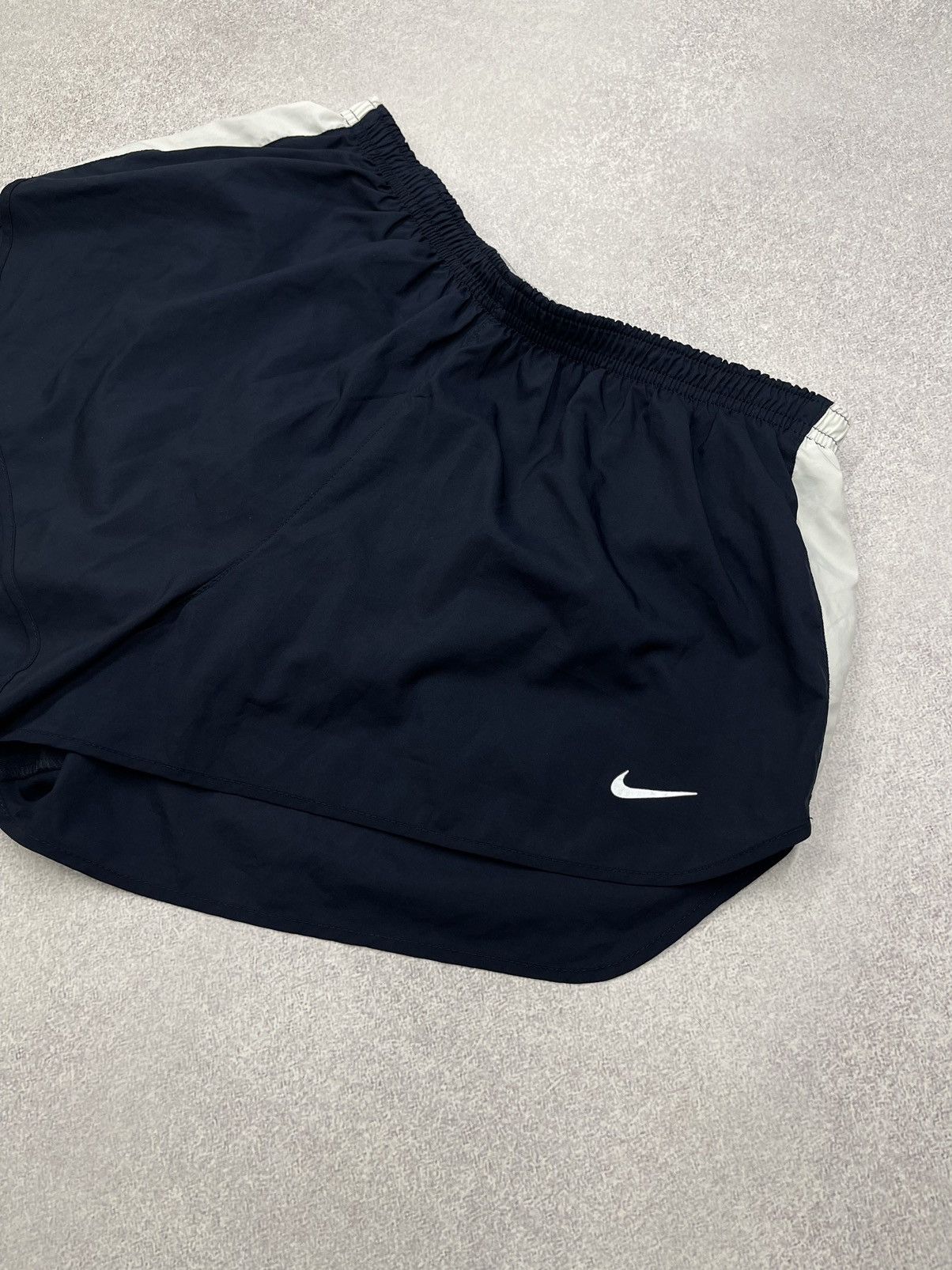 Nike × Nike ACG × Vintage Vintage Nike Fit Dry Navy Shorts Y2K ACG TN Size US 36 / EU 52 - 3 Thumbnail