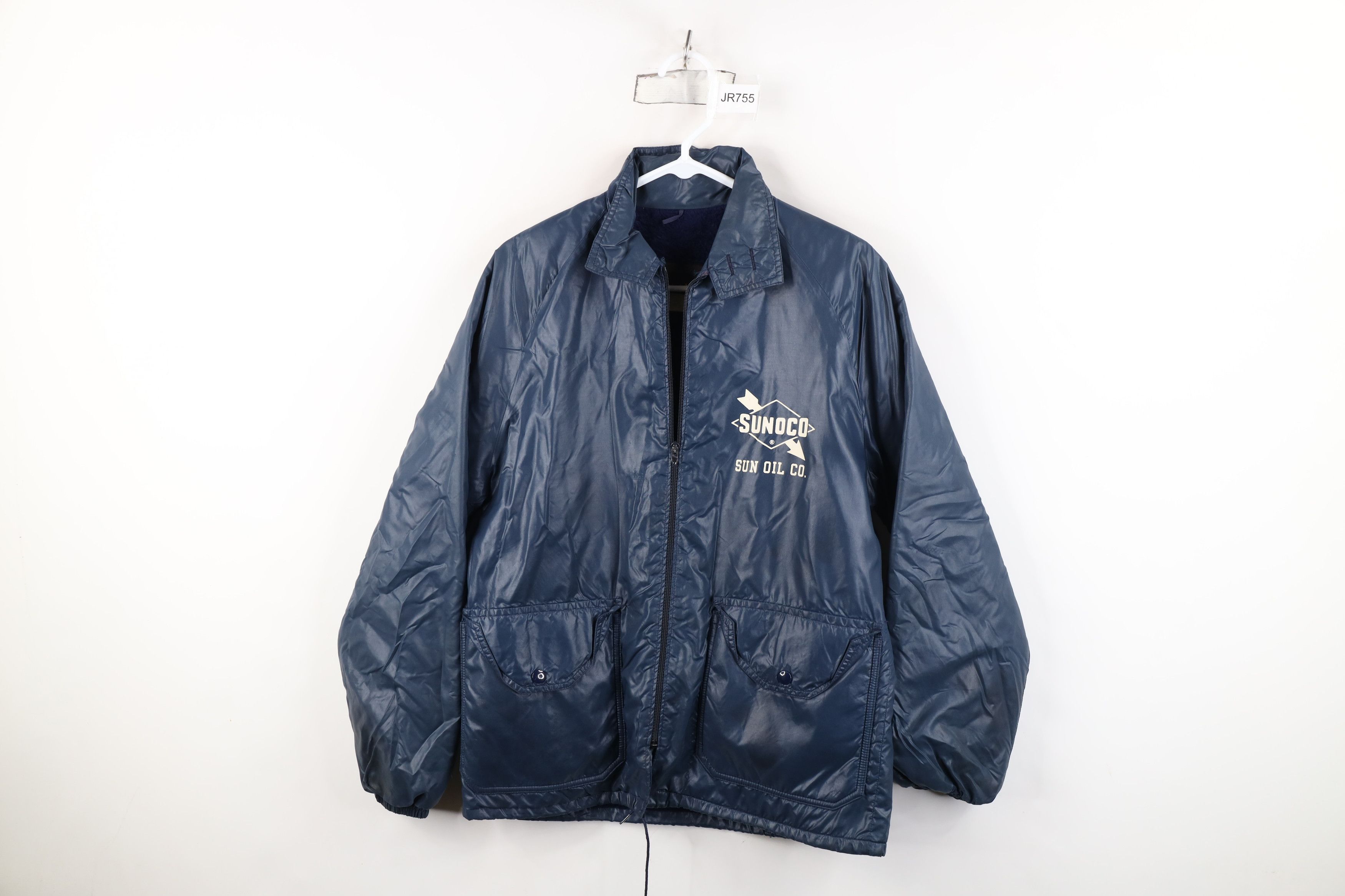 Champion Vintage 60s Champion Running Sun Oil Co Gas Jacket Blue USA Size US S / EU 44-46 / 1 - 1 Thumbnail