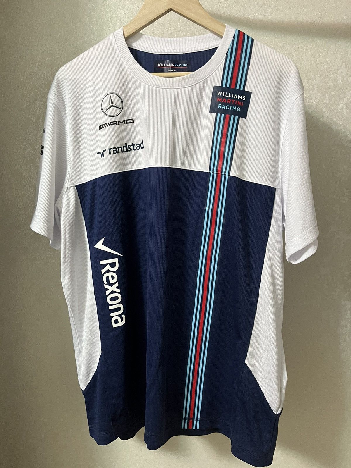 Hackett Hackett by Williams Martini Racing Vintage Jersey Size US XXL / EU 58 / 5 - 1 Thumbnail