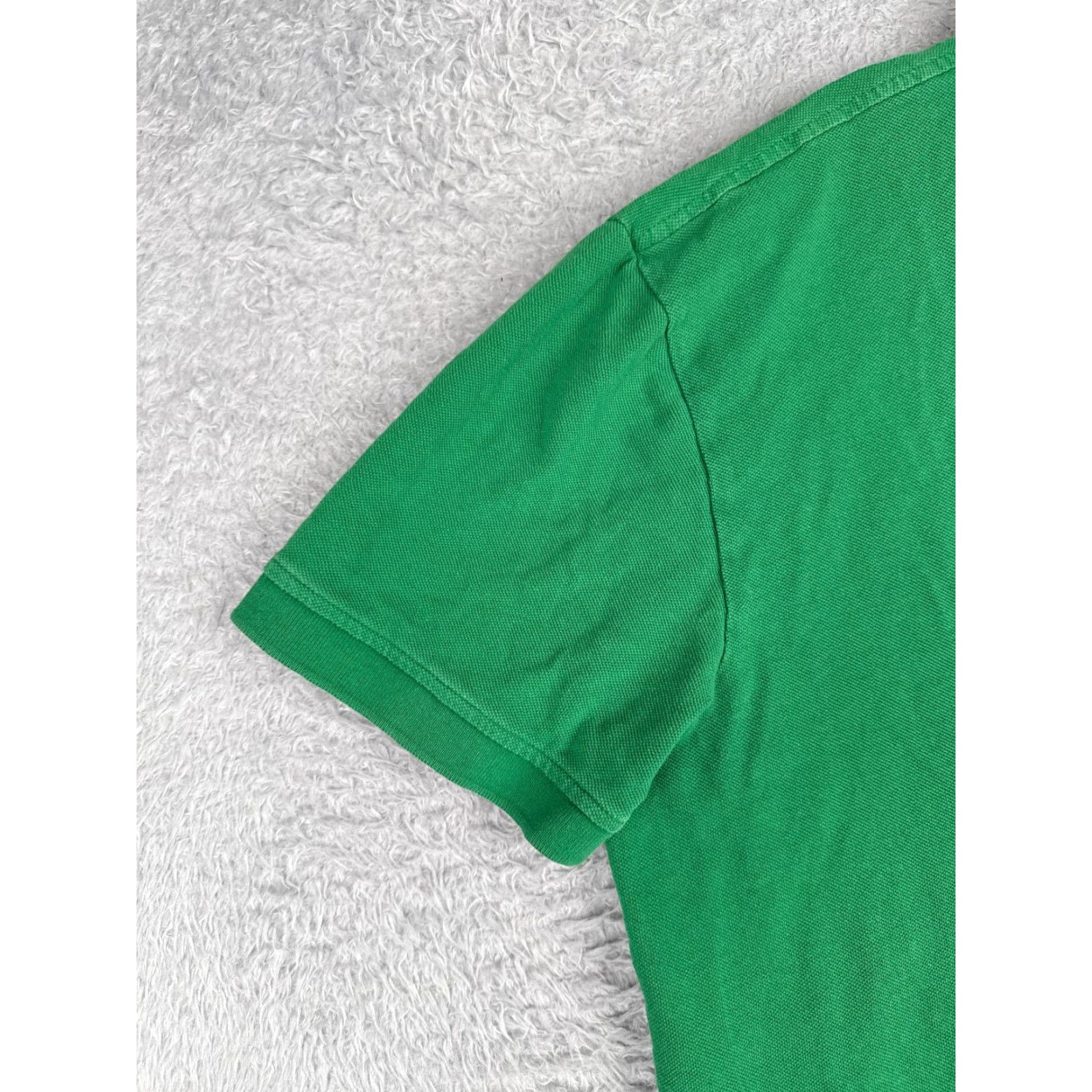 Tommy Hilfiger Tommy Hilfiger Polo Shirt Men XL Green 100% Cotton Slim Fit Button Collar Short Sleeve Size US XL / EU 56 / 4 - 3 Thumbnail