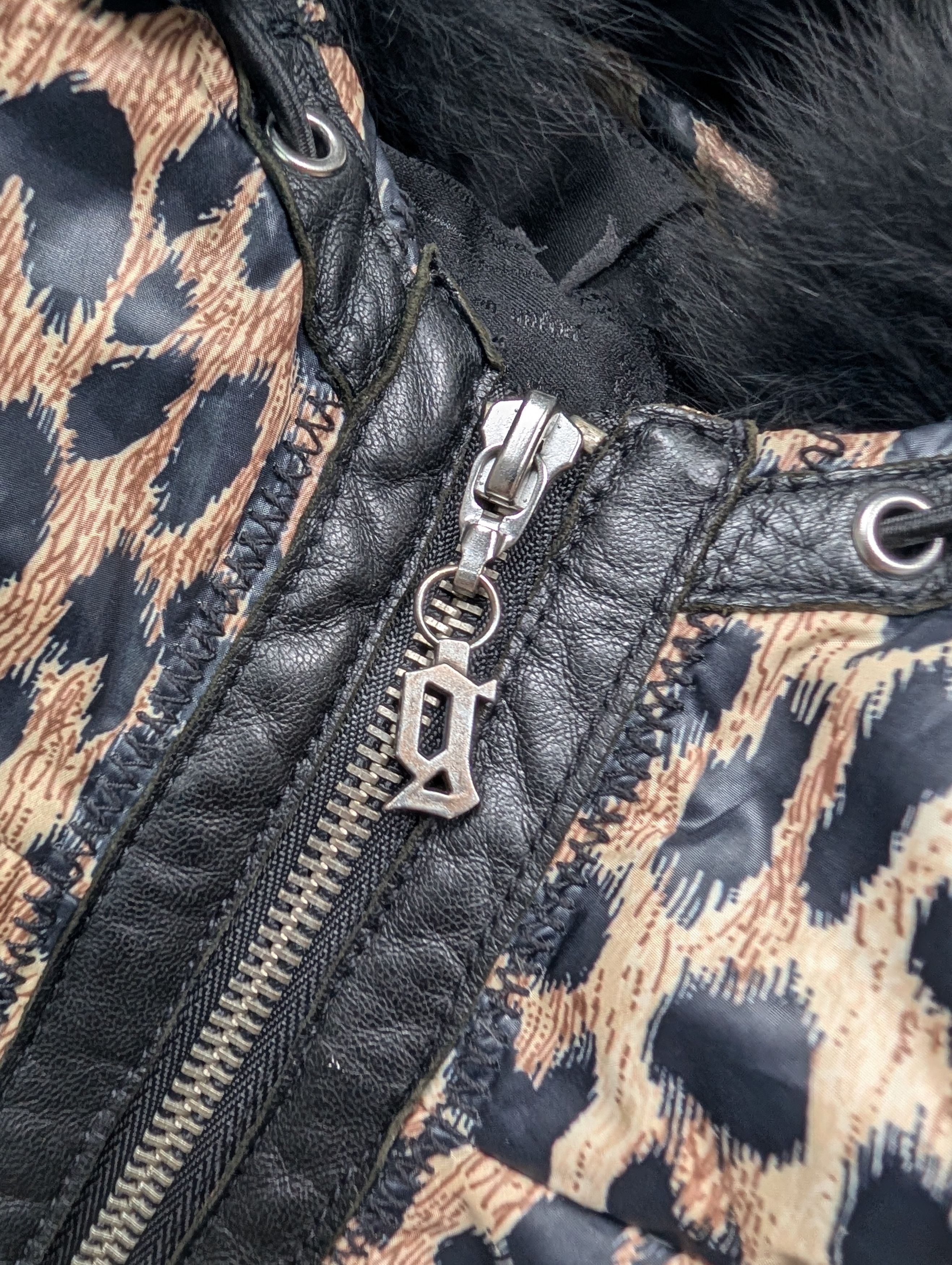 John Galliano Galliano Leopard Print Hooded Jacket Size S / US 4 / IT 40 - 4 Thumbnail