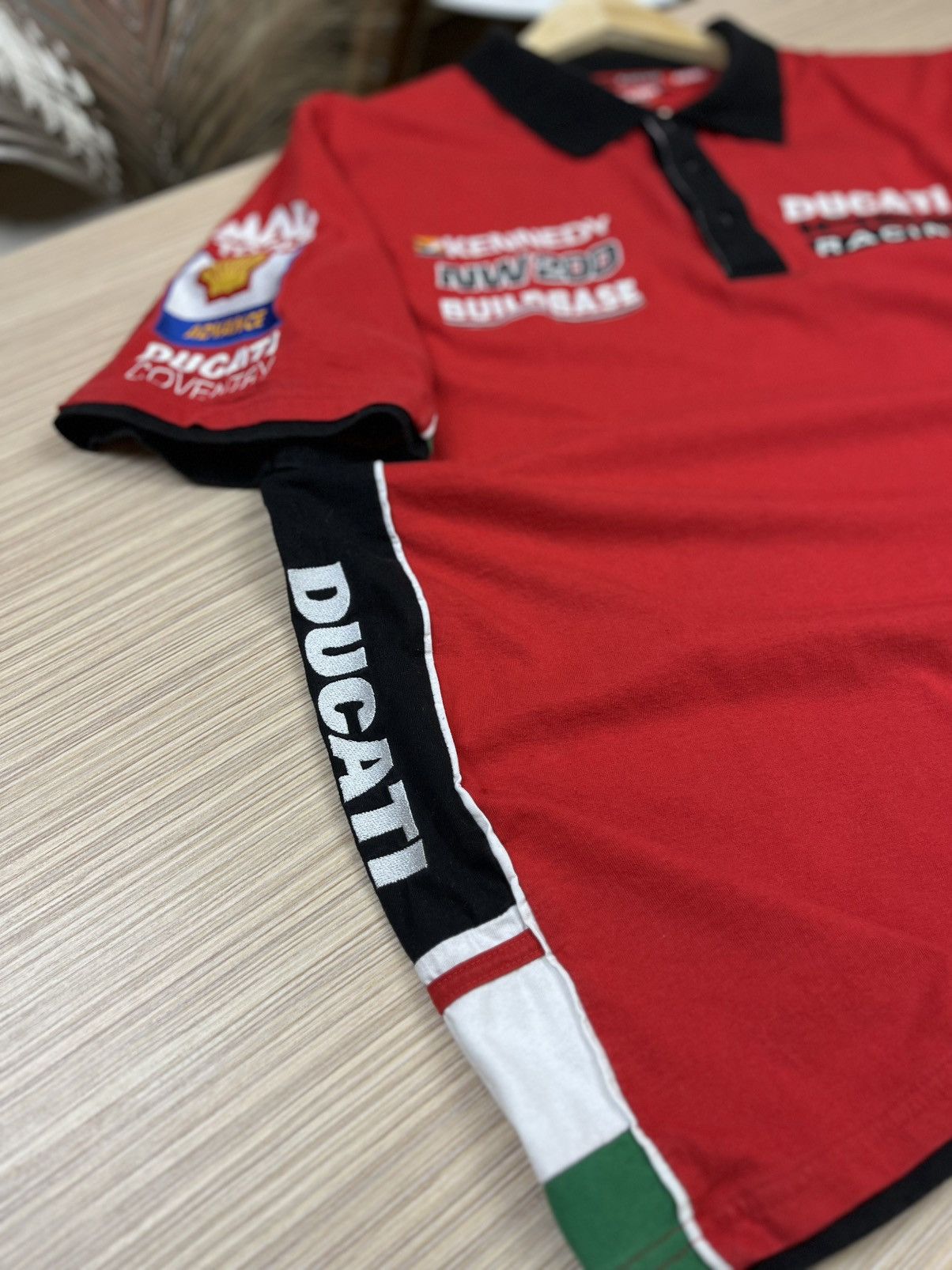 Ducati Vintage Ducati Racing Polo 1098 NW 200 Size US XL / EU 56 / 4 - 6 Thumbnail