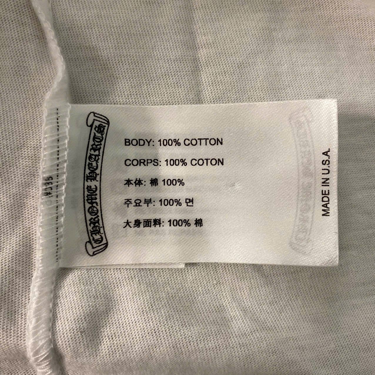 Chrome Hearts CHROME HEARTS Short Sleeve T Shirt Size US L / EU 52-54 / 3 - 11 Thumbnail