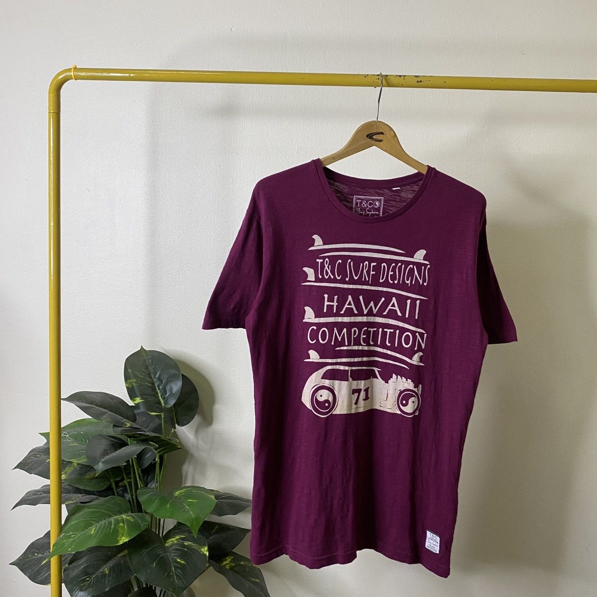 Other T&C Surf Hawaii Loopwheel Cotton T Shirt Size US L / EU 52-54 / 3 - 1 Thumbnail