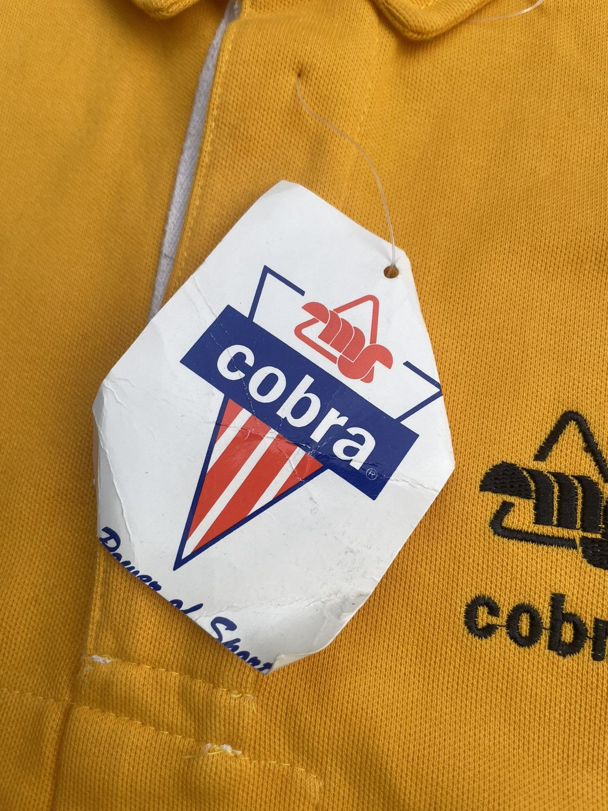 Cobra × Vintage Vintage Deadstock Cobra Rugby Polo Tshirt Size US M / EU 48-50 / 2 - 15 Thumbnail