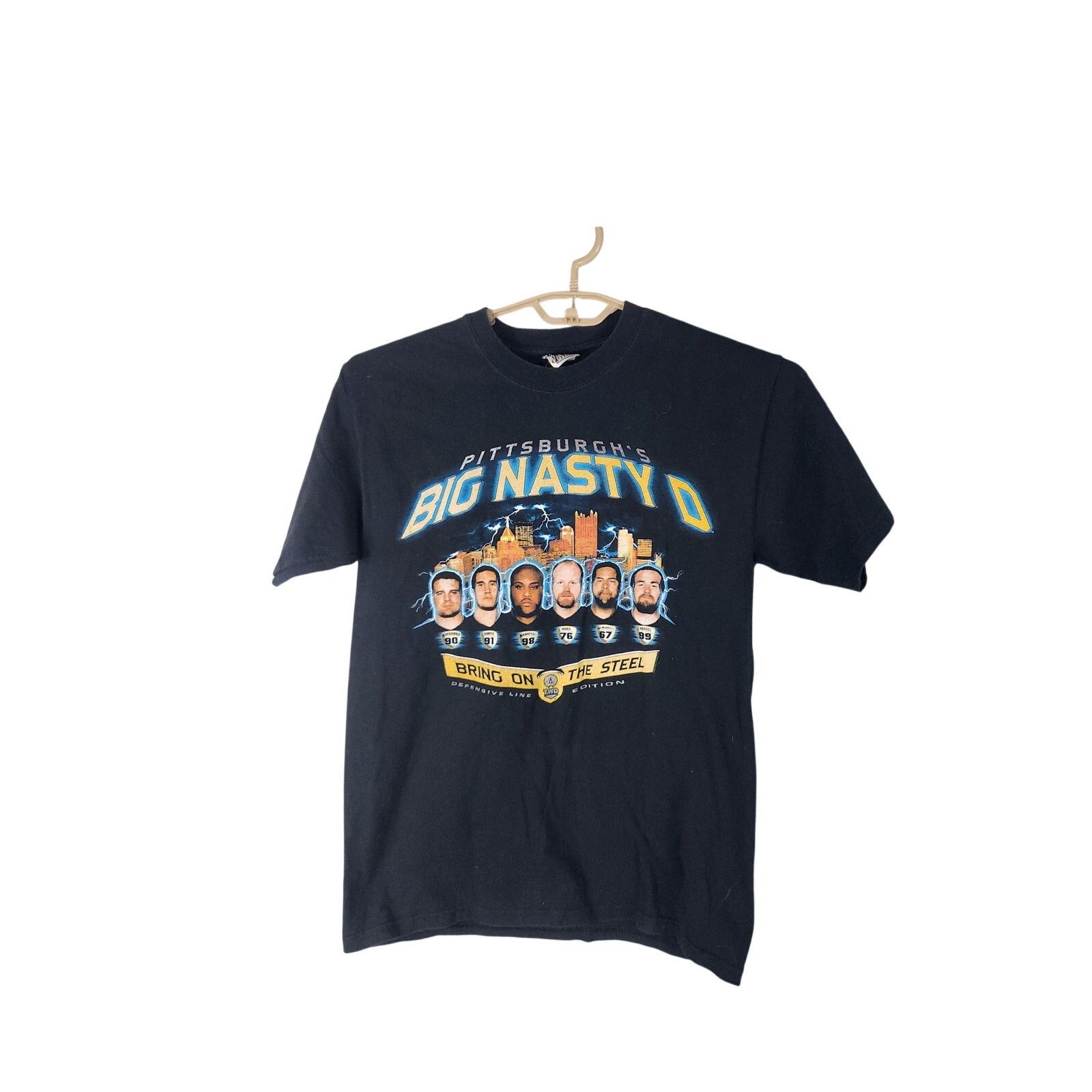 Gildan Vintage Pittsburgh Steelers T Men's medium Size US M / EU 48-50 / 2 - 1 Thumbnail