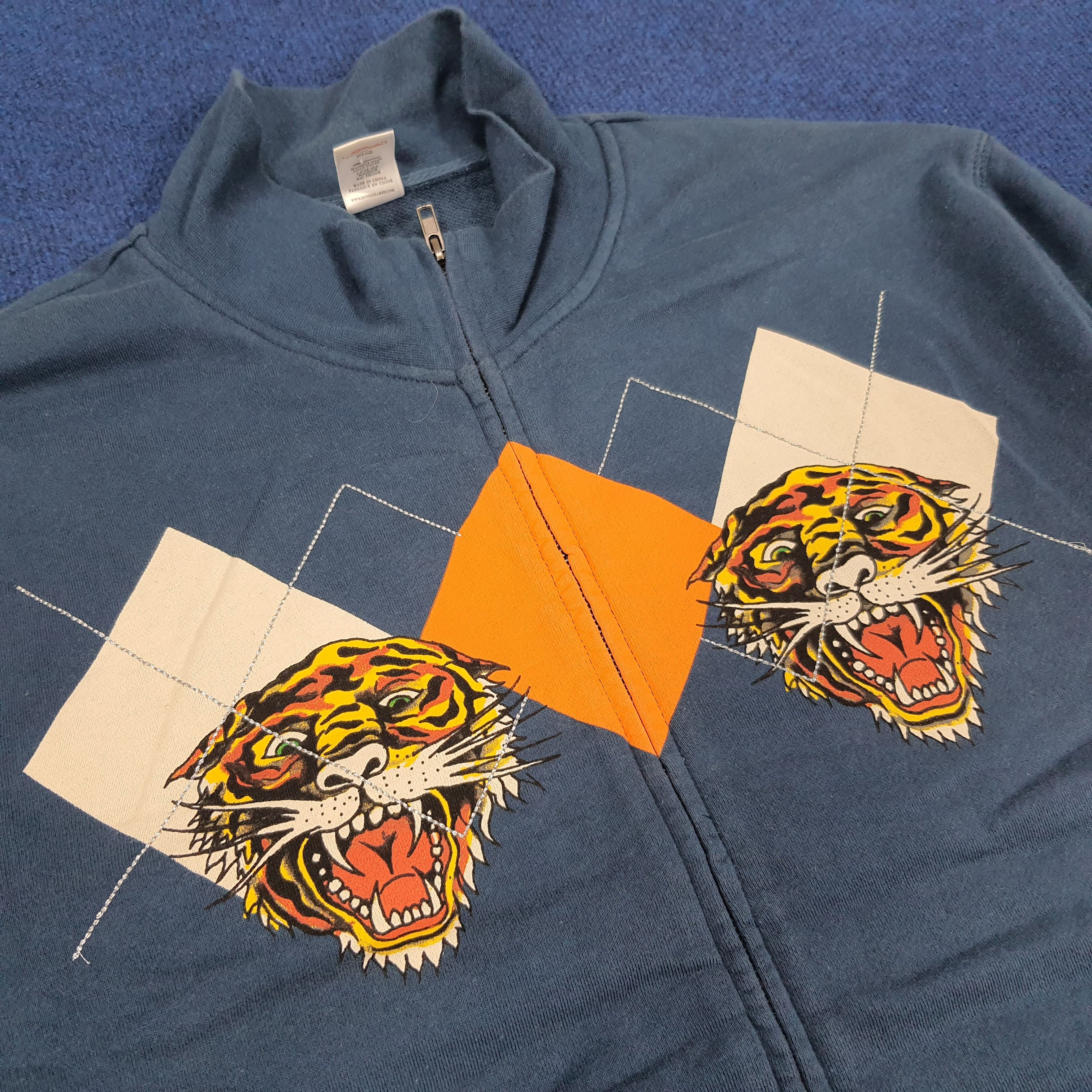 Christian Audigier Vintage Ed Hardy by Christian Audigier Zipper Sweatshirt Size US L / EU 52-54 / 3 - 4 Thumbnail