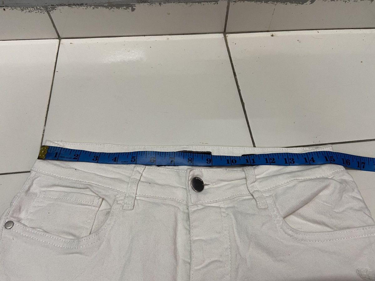 Japanese Brand 2Y DENIM WHITE BLACK JEANS Size US 31 - 14 Thumbnail