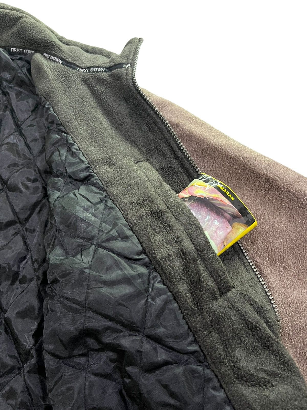 Japanese Brand × Vintage VINTAGE FIRST DOWN U.S.A. DEEP PILE FLEECE PUFFER JACKET Size US M / EU 48-50 / 2 - 9 Thumbnail