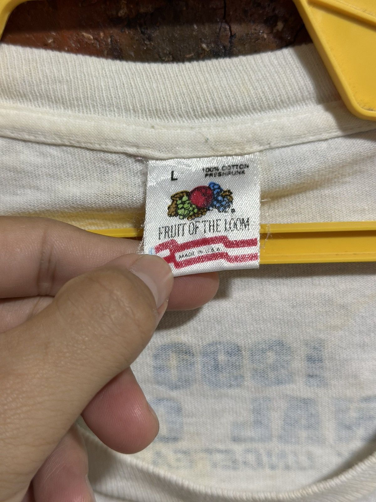 Fruit Of The Loom × Vintage Vintage Giorgia Tech Football National Champs Distress Tee Size US L / EU 52-54 / 3 - 4 Thumbnail