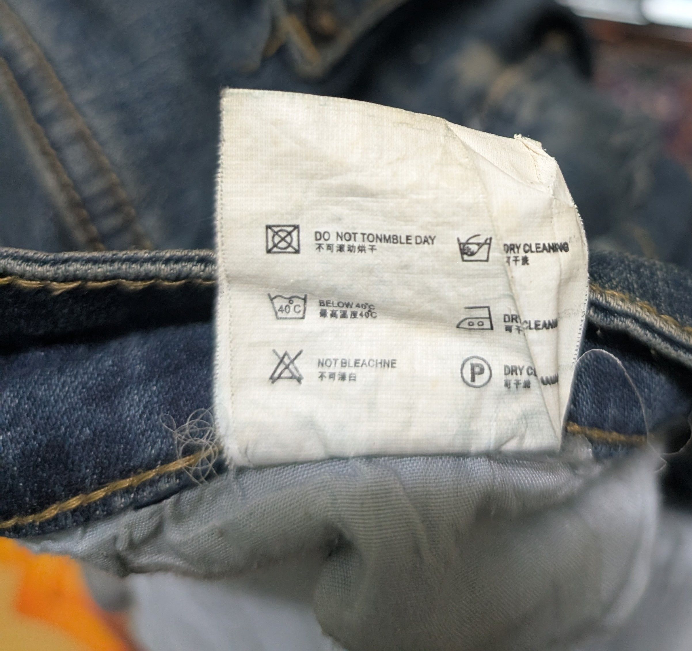 Dsquared2 Dsquared2 Italy Ripped Patch Work Low Rise Jeans Size US 30 / EU 46 - 11 Thumbnail