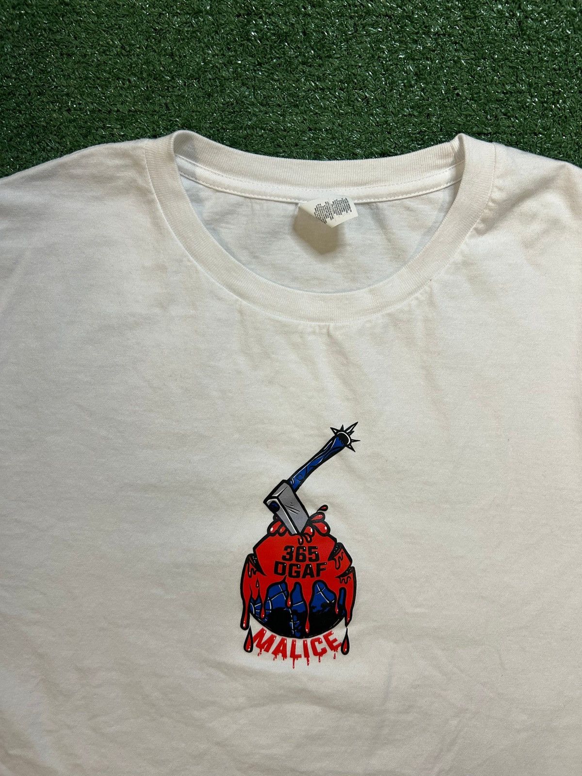 Other malice 365 white tee Size US XL / EU 56 / 4 - 4 Thumbnail