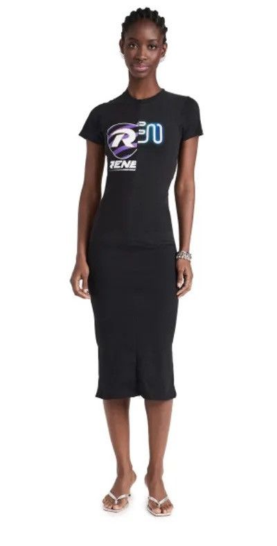 Conner Ives Magnolia Reconstructed Tee Shirt Dress Size XS / US 0-2 / IT 36-38 - 9 Thumbnail