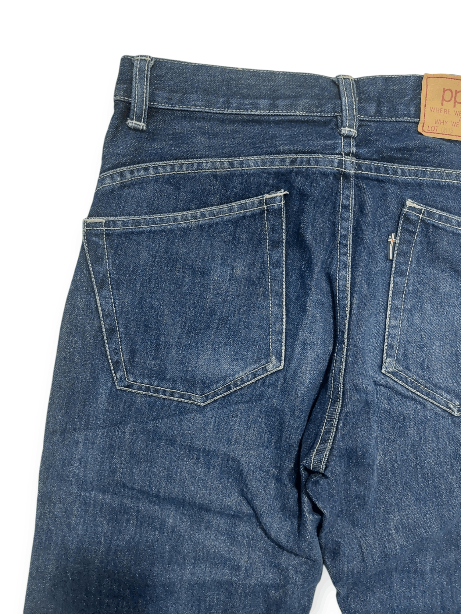 PPFM PPFM Distressed Denim Jeans Size US 28 / EU 44 - 17 Thumbnail
