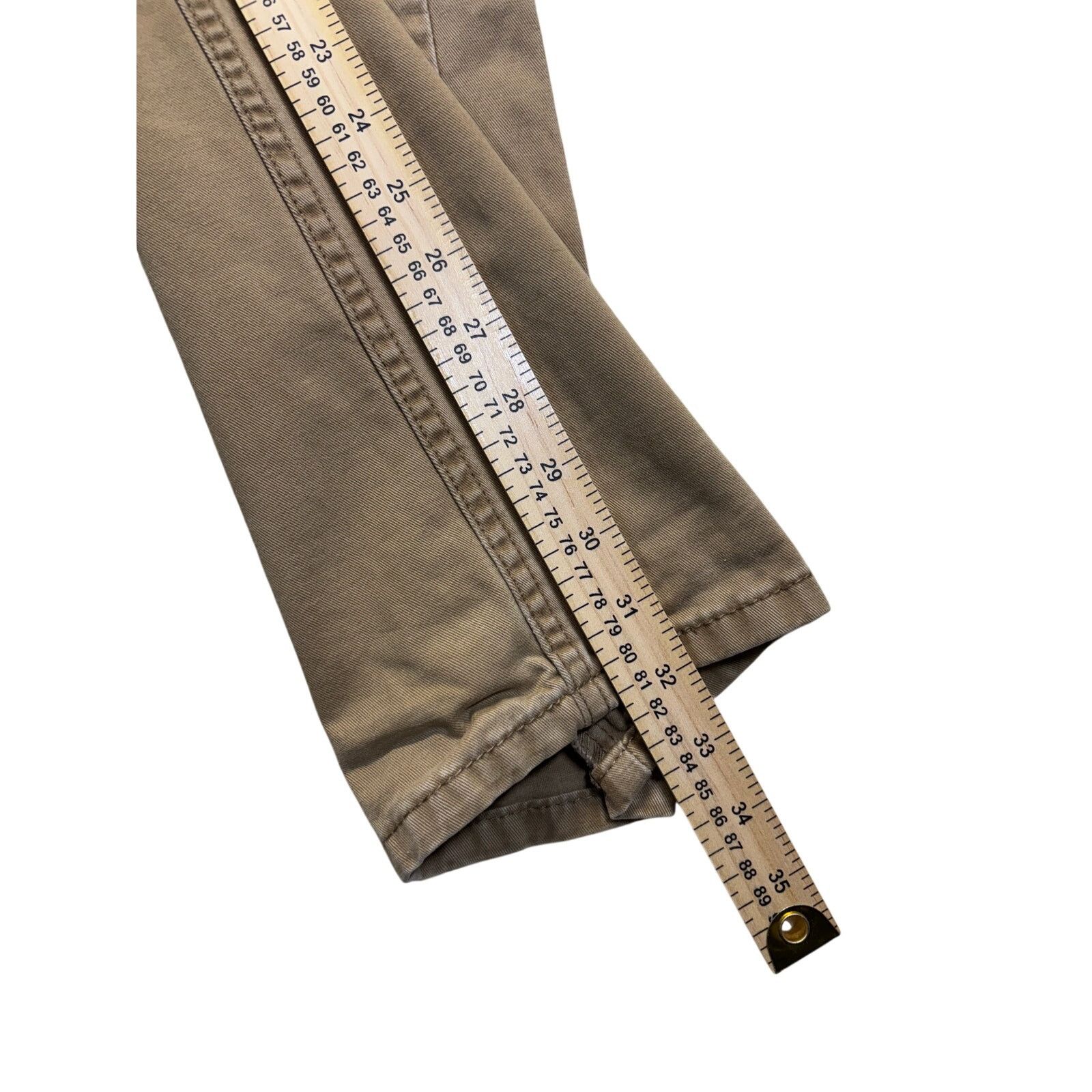 Levi's Levi’s 514 Straight Fit Khaki Jeans Men’s 32x34 Tan Casual Size US 32 / EU 48 - 4 Thumbnail