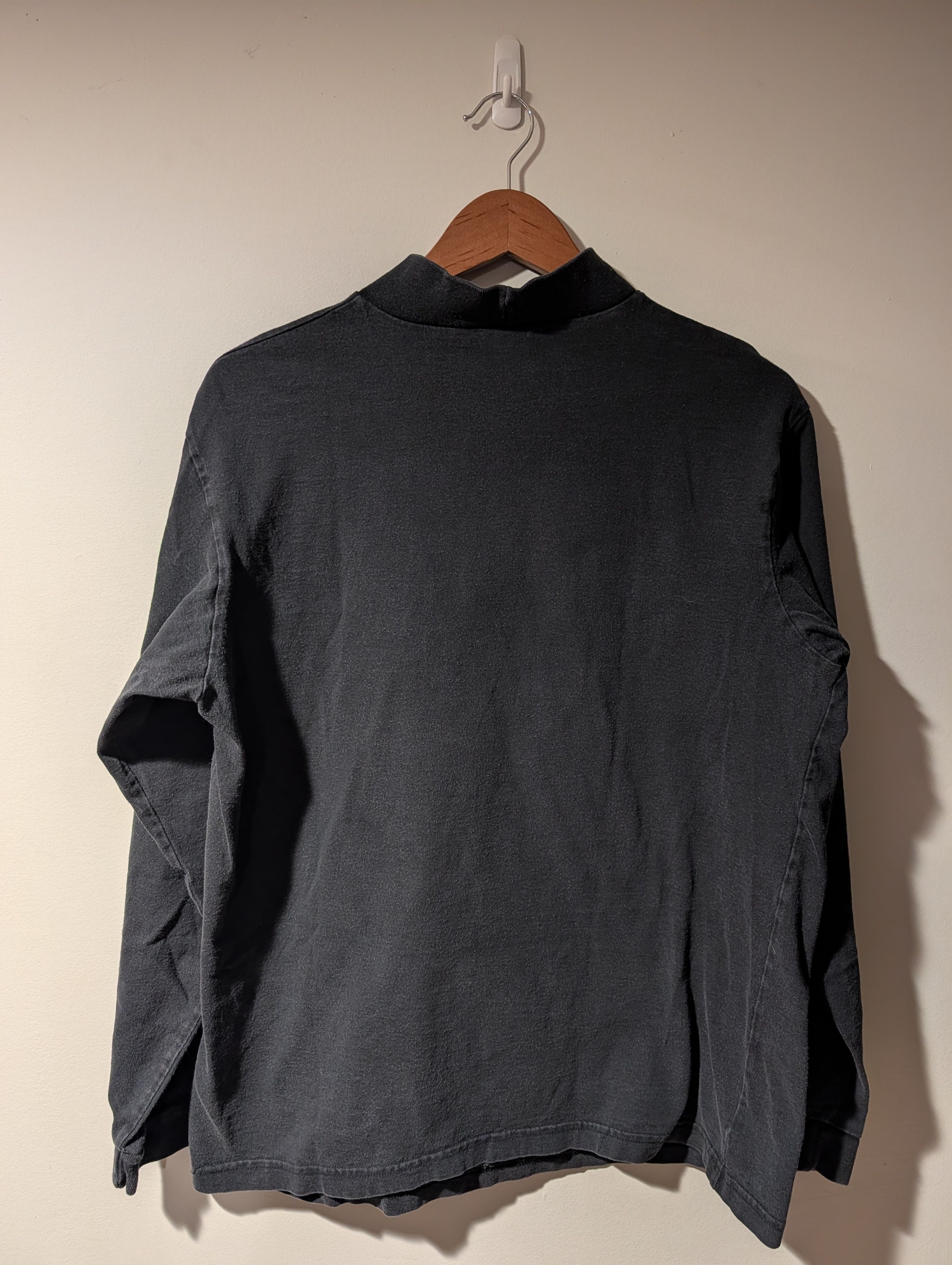 NFL VTG Pittsburgh Steelers Mock Neck Shirt Black Maxit NFL L Size US L / EU 52-54 / 3 - 8 Thumbnail