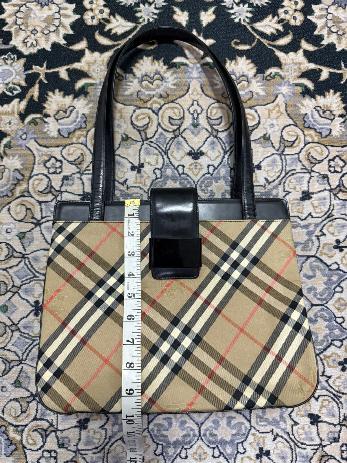 Burberry Vintage burberrys nova check handbag Size ONE SIZE - 11 Thumbnail
