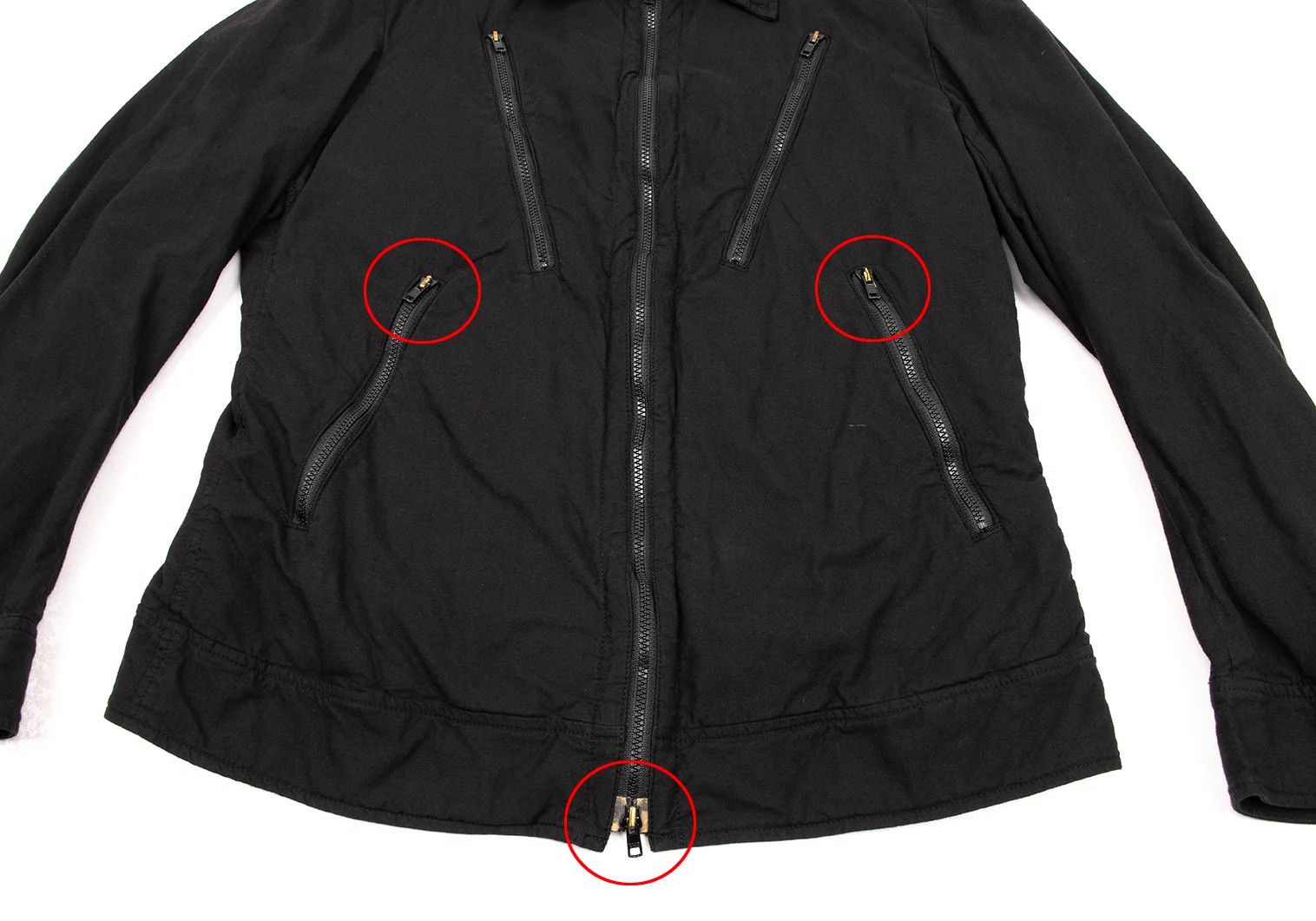 Yohji Yamamoto Yohji Yamamoto Zip Pocket Jacket Black 2 Size US M / EU 48-50 / 2 - 9 Thumbnail