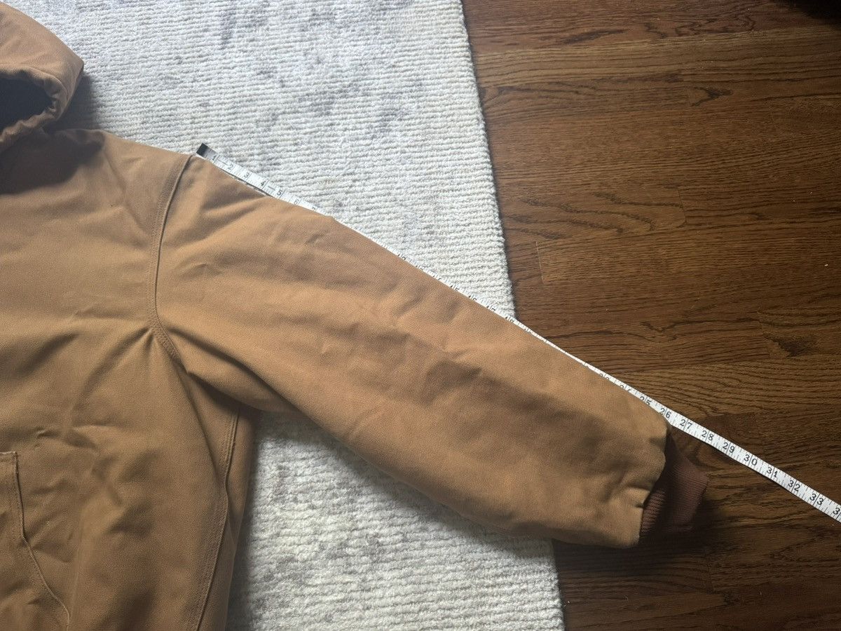 Carhartt Carhartt Tan Brown Hooded Jacket Detroit Active J140 BRN Size US XL / EU 56 / 4 - 13 Thumbnail