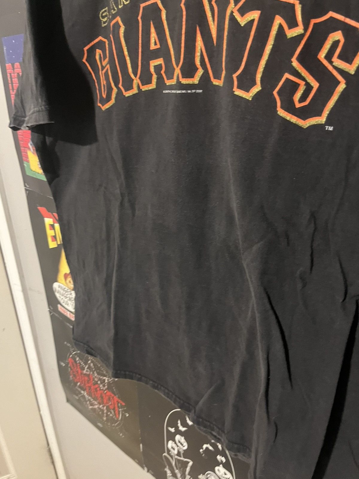 Hanes Vintage Y2K 2002 San Francisco Giants NBL baseball T-shirt Size US XL / EU 56 / 4 - 8 Thumbnail