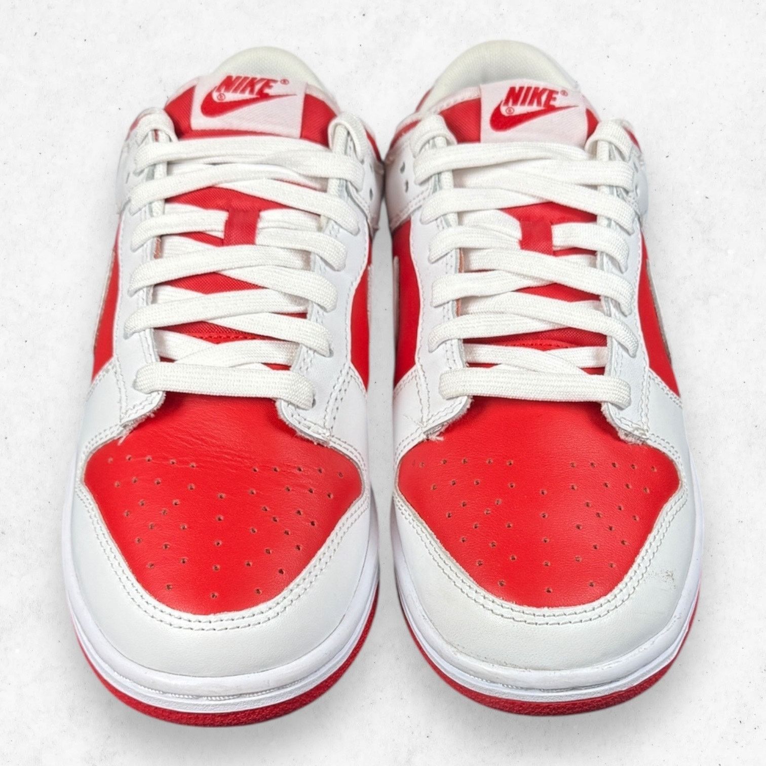 Nike Nike Dunk Low Championship Red White Men's 7.5 DD1391-600 Size US 7.5 / EU 40-41 - 6 Thumbnail