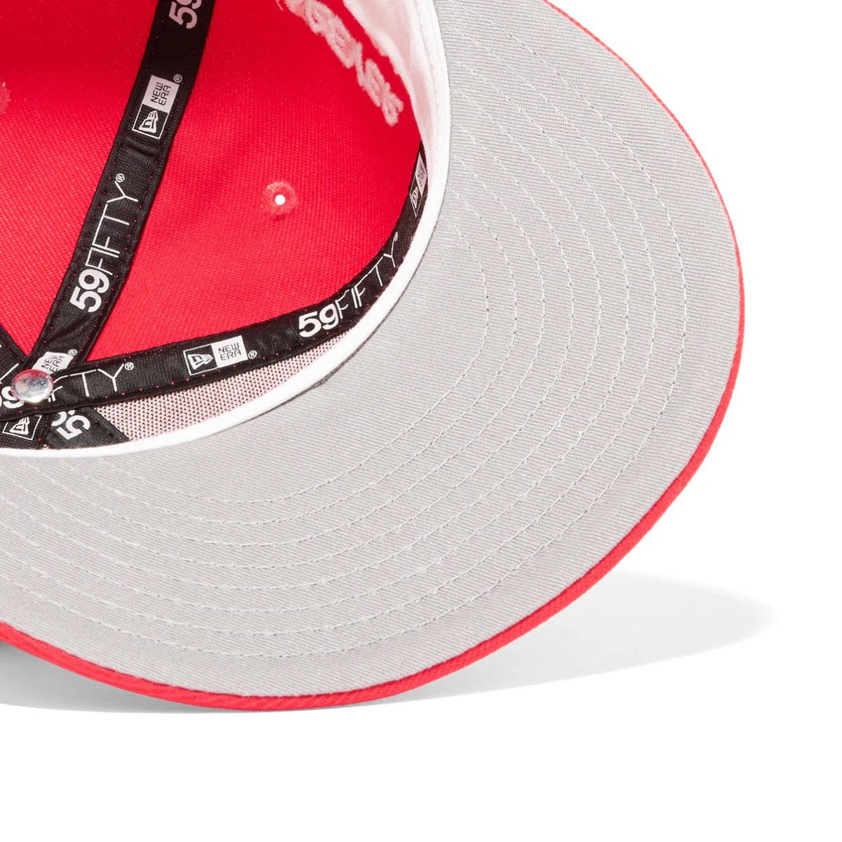 New Era Jae Tip Pink New Era Fitted Hat Uptown Grows Flowers Size ONE SIZE - 4 Thumbnail