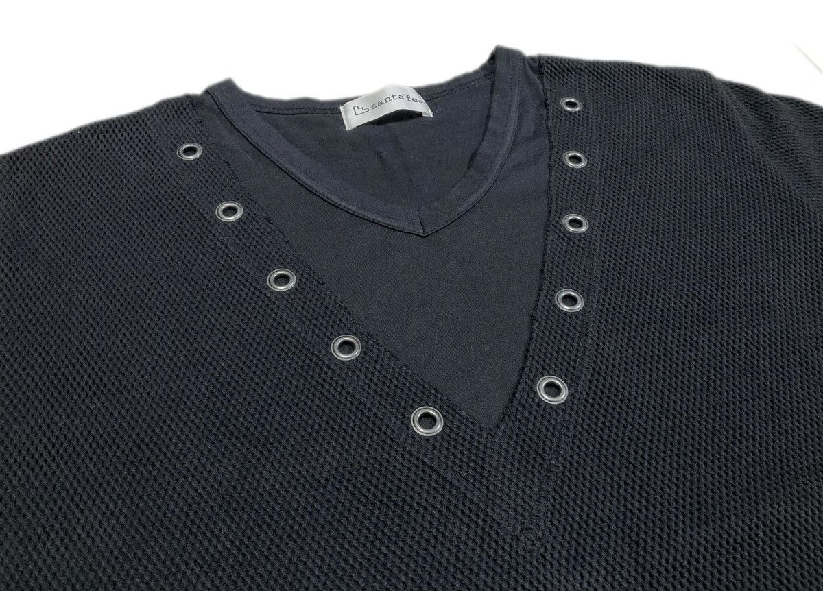 Hysteric Glamour × Japanese Brand × Seditionaries 🔥Sick Y2K Japanese Brand Santa Fe Eyelet Double Layer Shirt Size US M / EU 48-50 / 2 - 1 Thumbnail