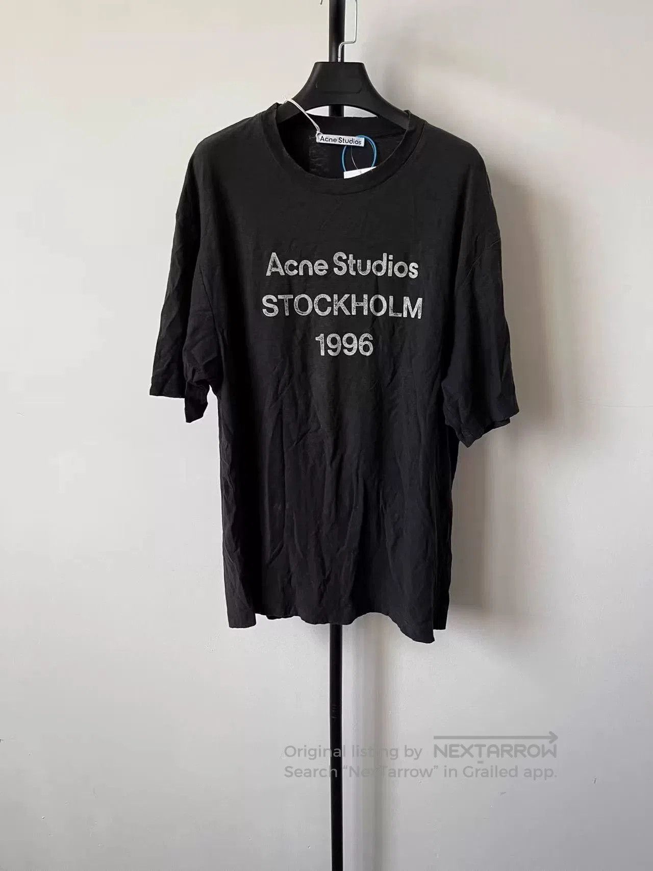 Acne Studios acne studios oversized black t. Size US M / EU 48-50 / 2 - 1 Thumbnail