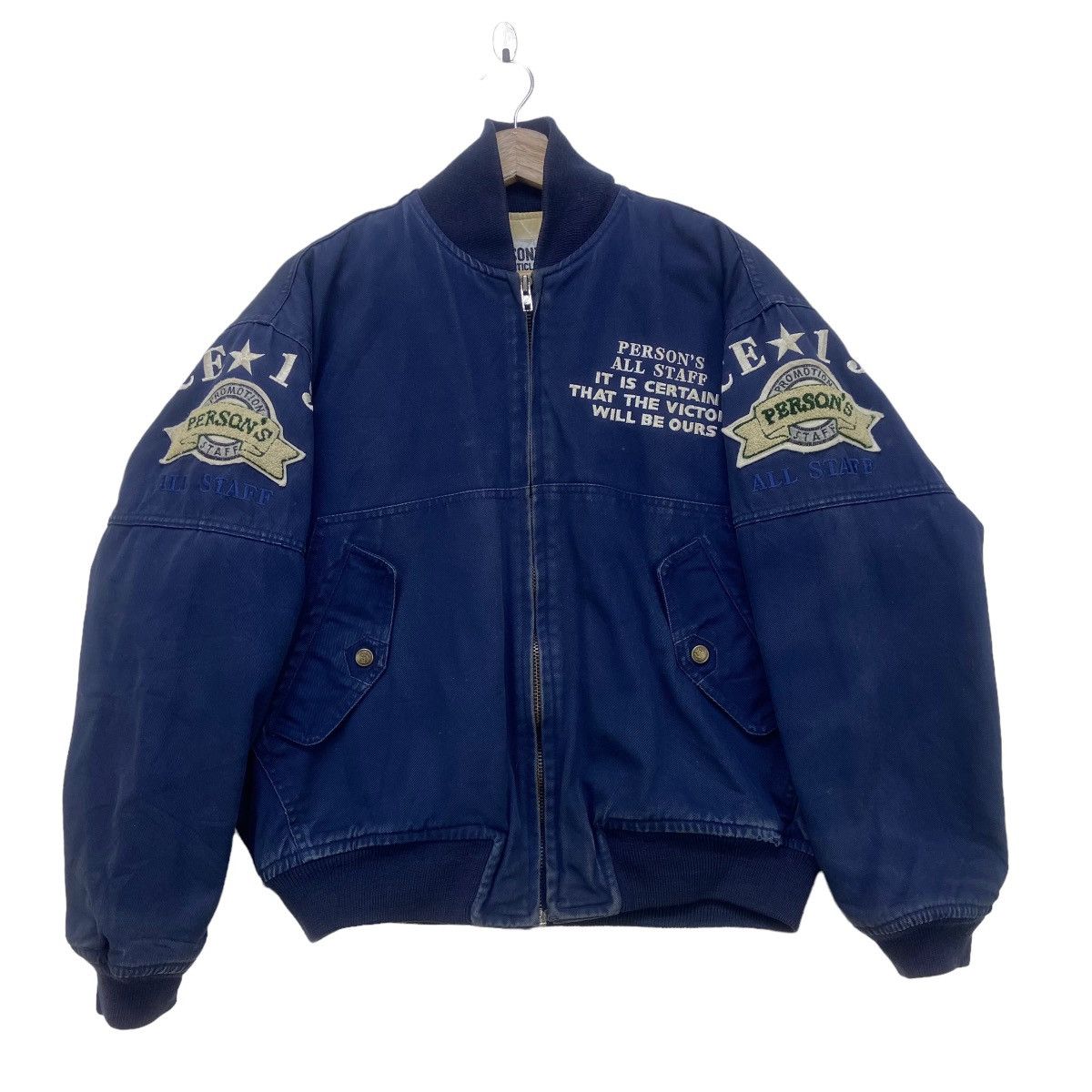 Japanese Brand × PERSON'S × Vintage Vintage Person’s Hype Street Fashion Stylish Bomber Oversize Size US S / EU 44-46 / 1 - 2 Thumbnail
