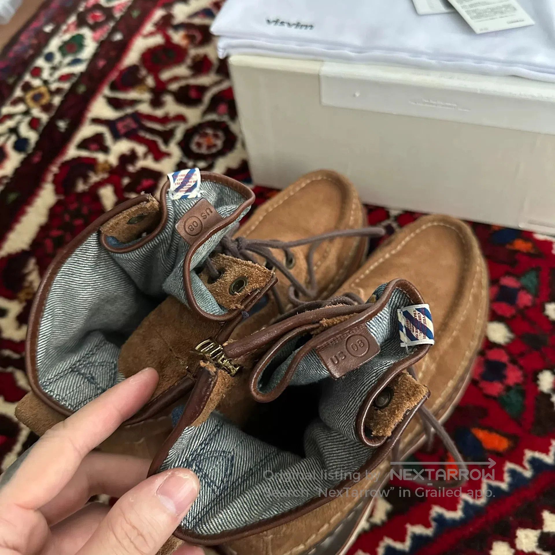 Visvim visvim grizzly boots in excellent condition. Size US 8 / EU 41 - 6 Thumbnail