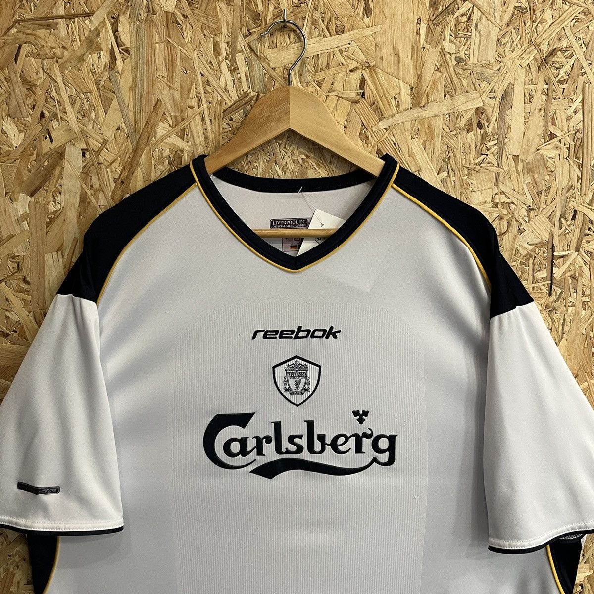 Reebok Vintage Liverpool 2001-02 Away Reebok Football Jersey Shirt Size US XXL / EU 58 / 5 - 3 Thumbnail